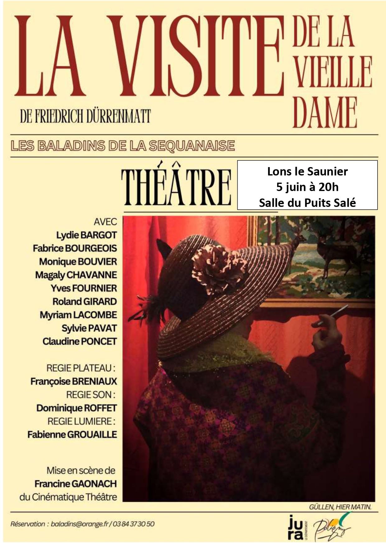 Théâtre : La visite de la vieille dame