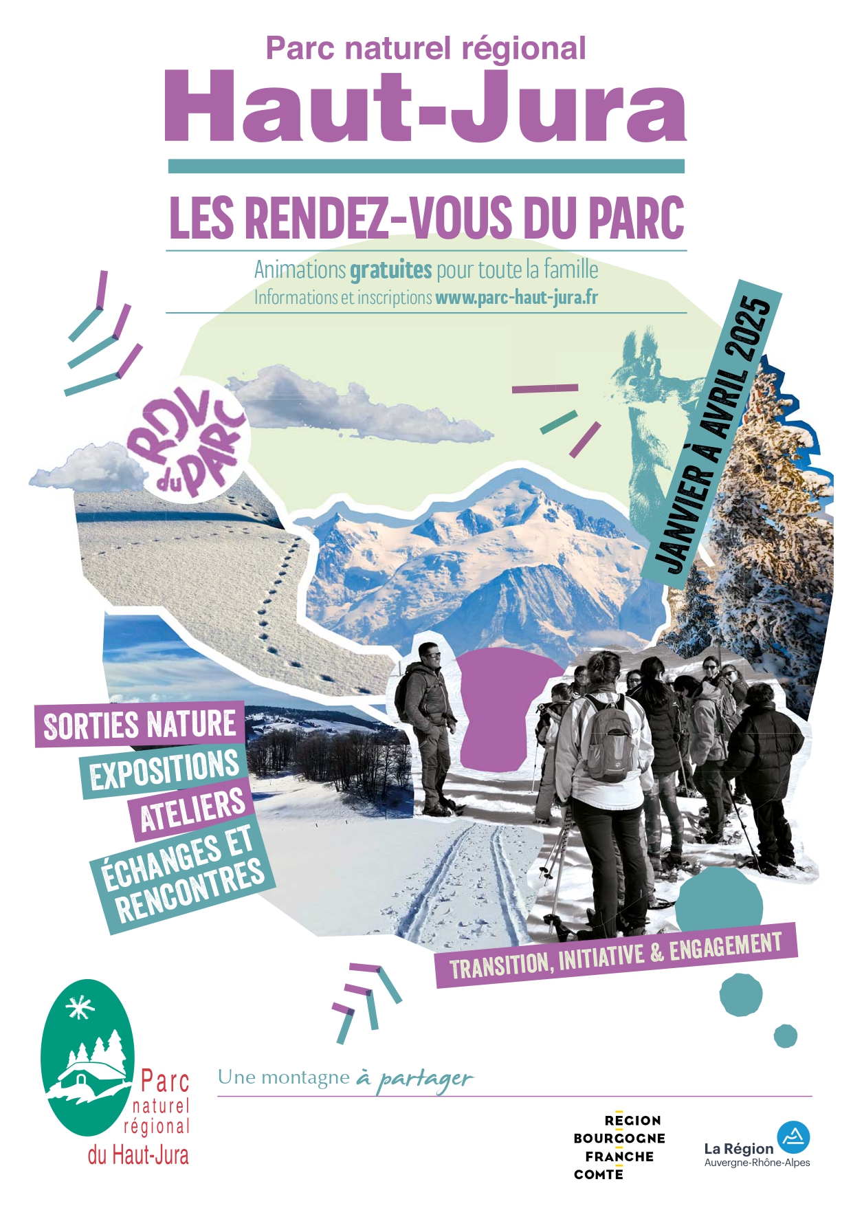 brochure RDV du Parc hiver 2025
