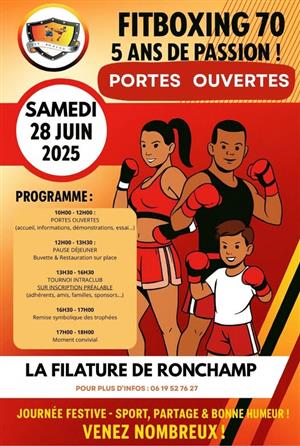 Portes Ouvertes et 5è anniversaire du Fit-Boxing 70