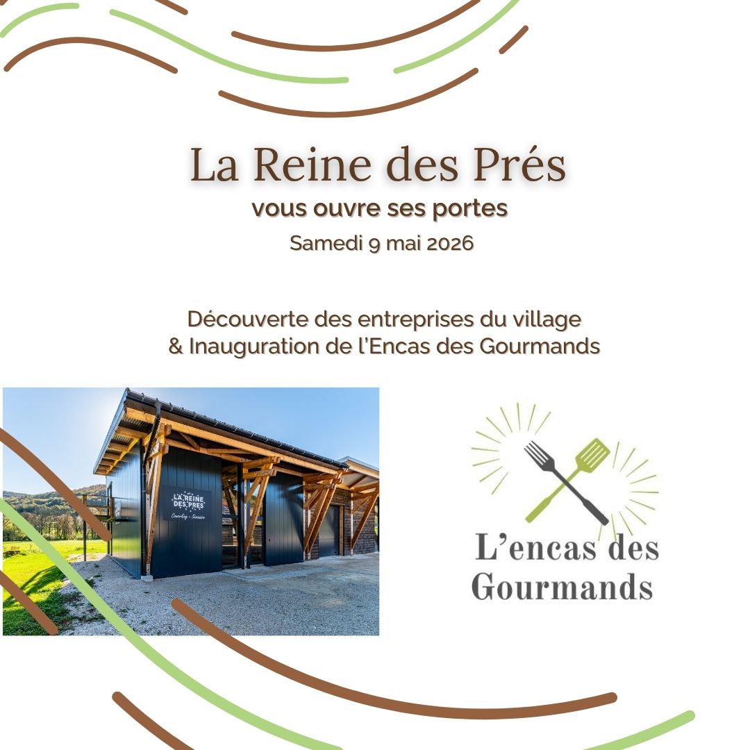 Portes-ouvertes à la Reine des Prés et Inauguration de l'Encas des Gourmands