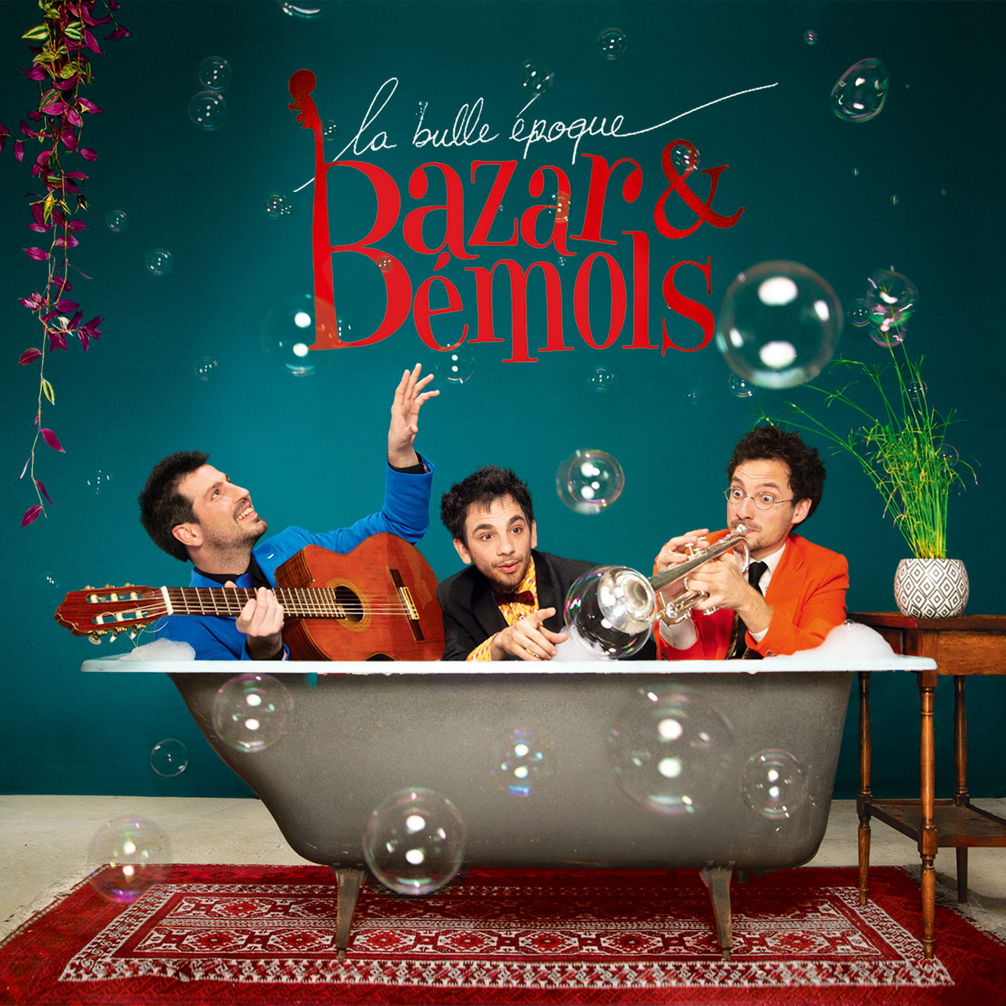 POCHETTE LA BULLE ÉPOQUE - Bazar et Bémols - crédit Florent Zarka