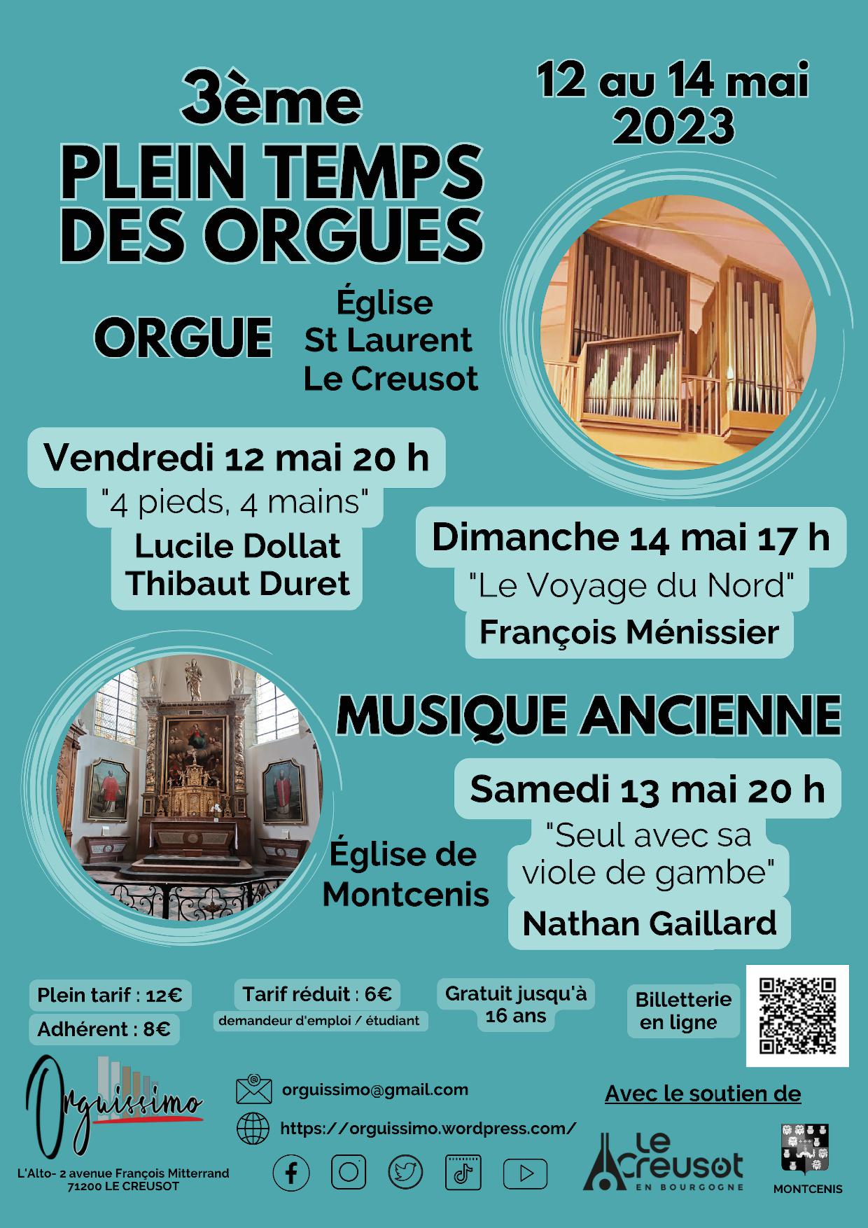 Plein Temps des Orgues 2O23