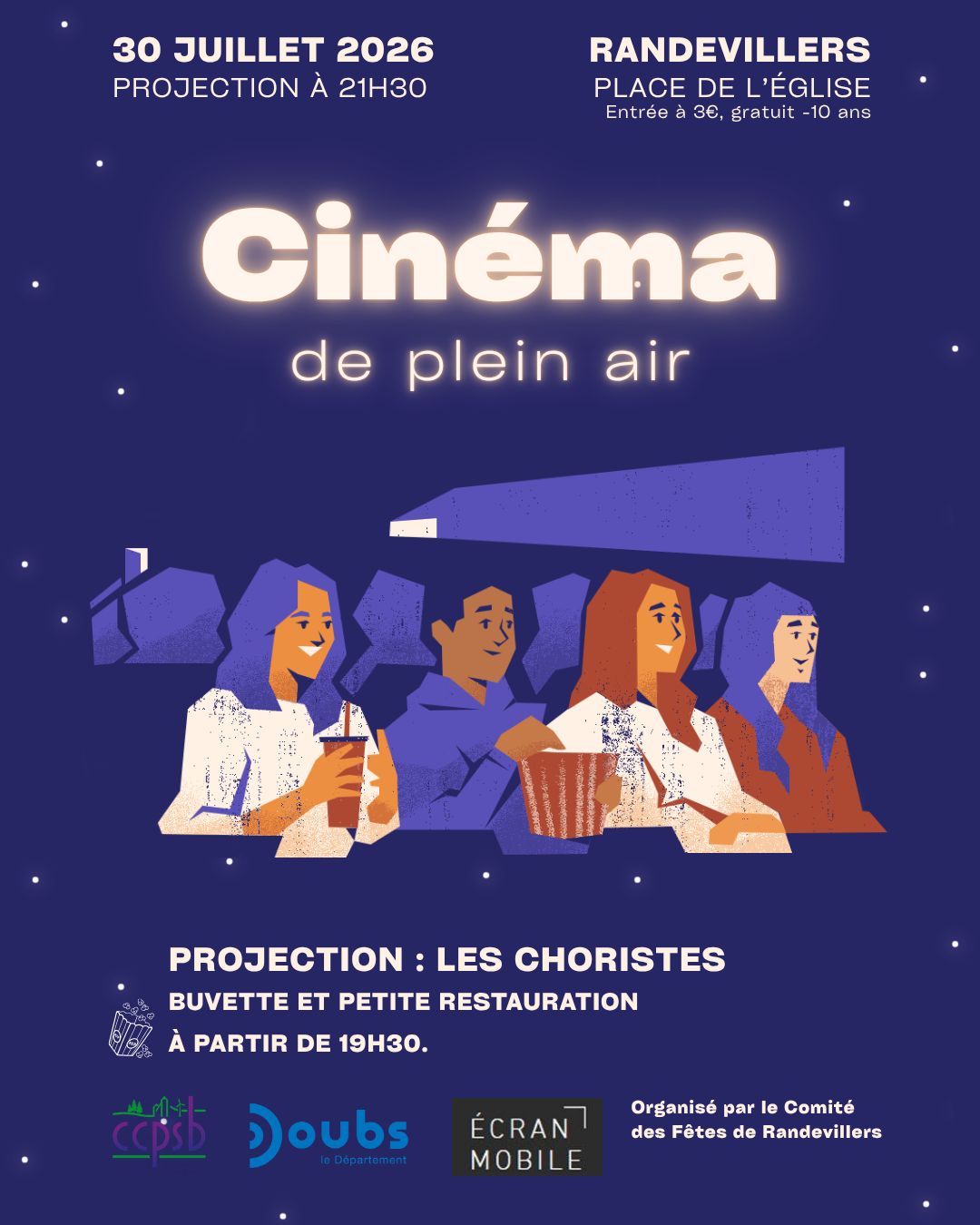 Cinéma en plein air