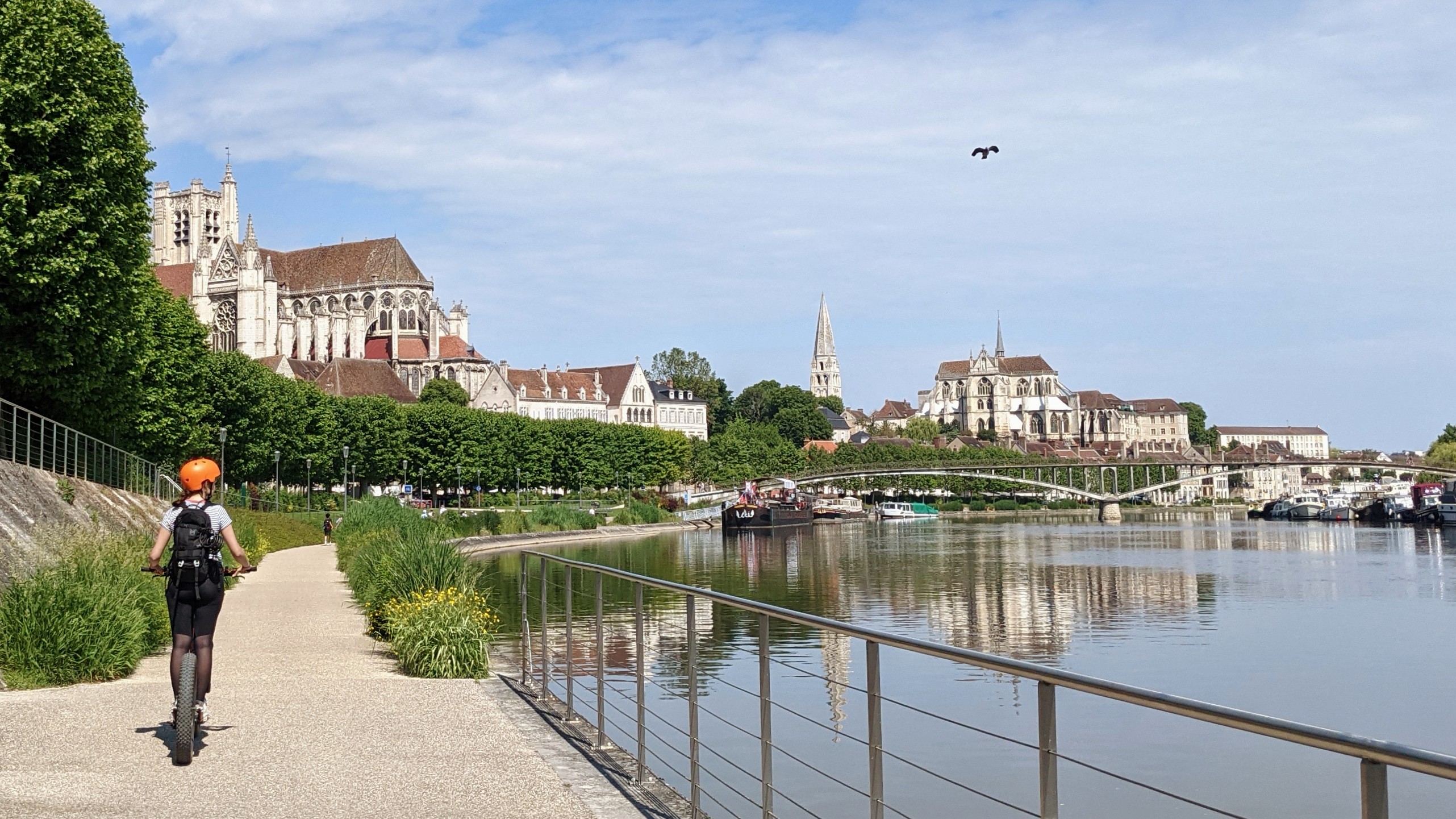 France à vélo etrott riviere et detente