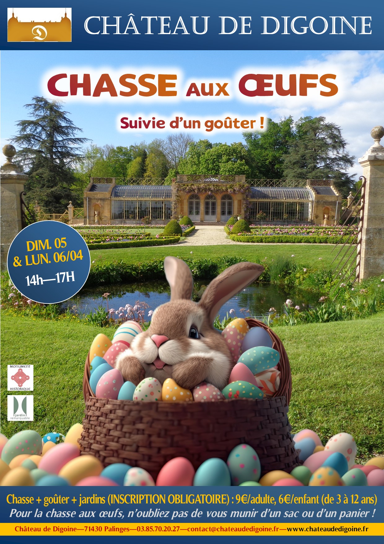 Chasse aux oeufs de Pâques