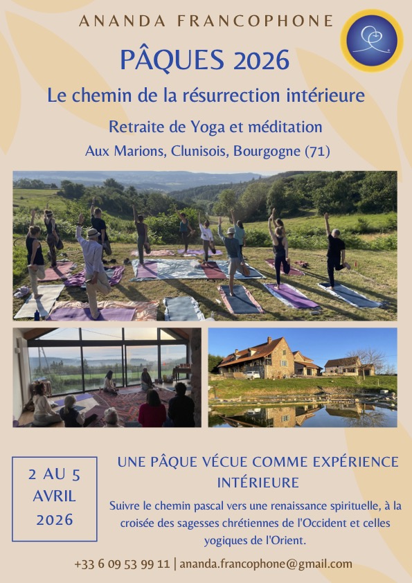 Retraite pascale de yoga et méditation