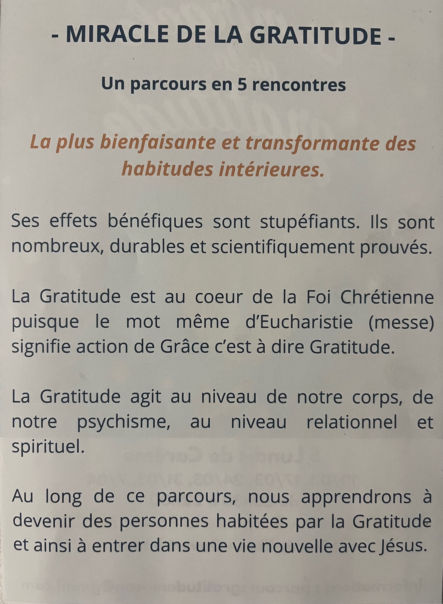 Parcours gratitude 2025