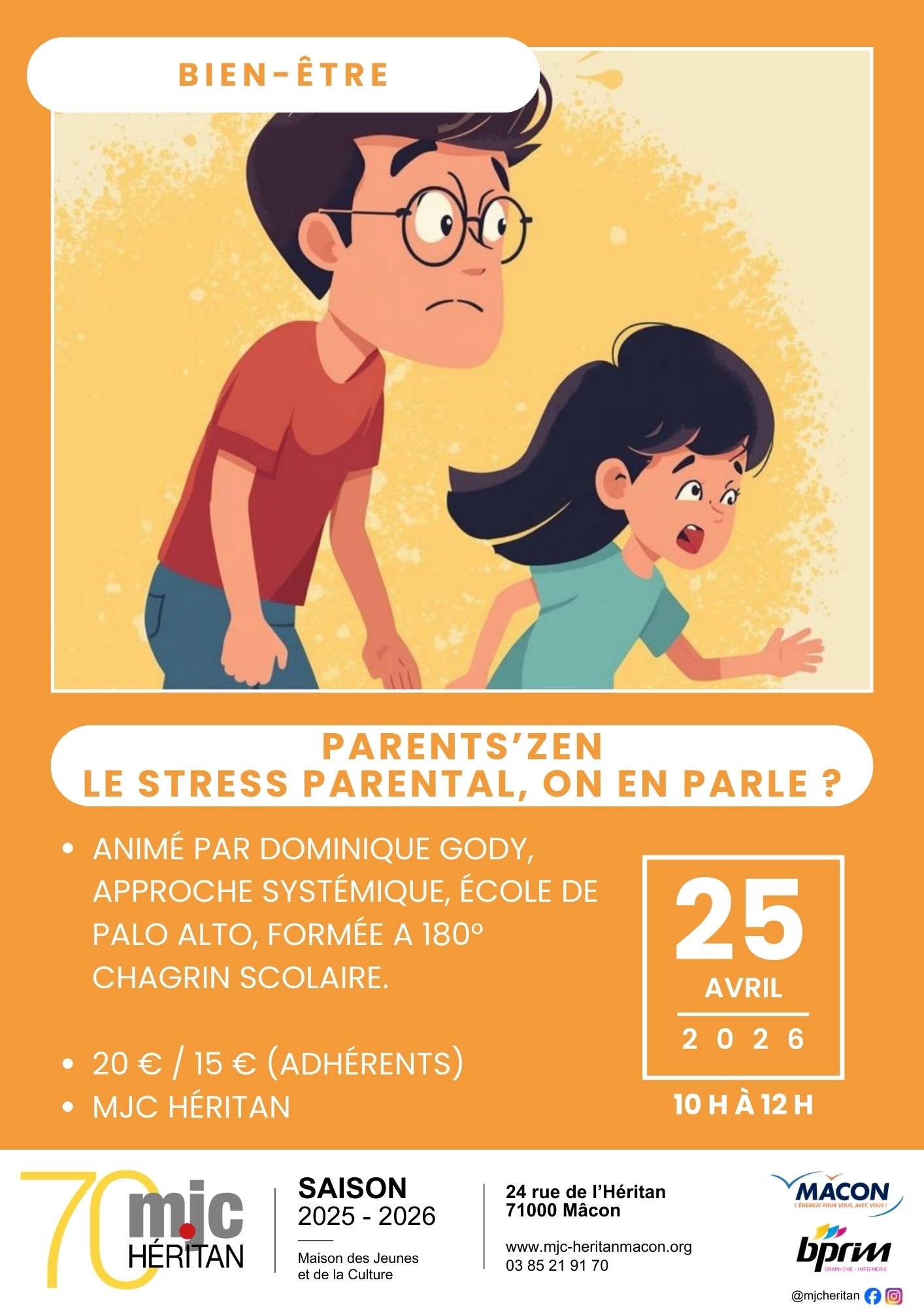 Parents'Zen : le stress parental, on en parle ?