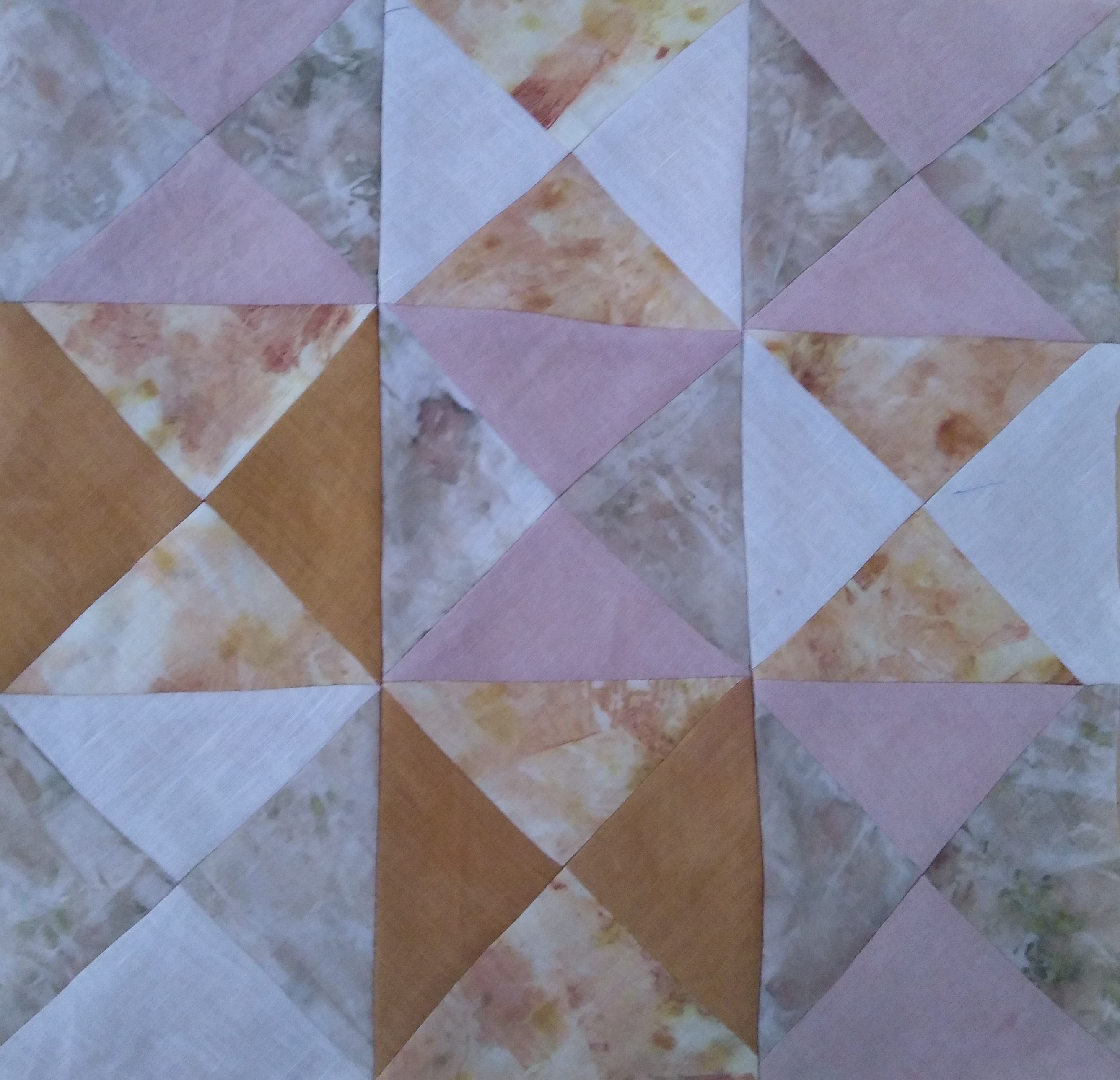 Patchwork teinture naturelle