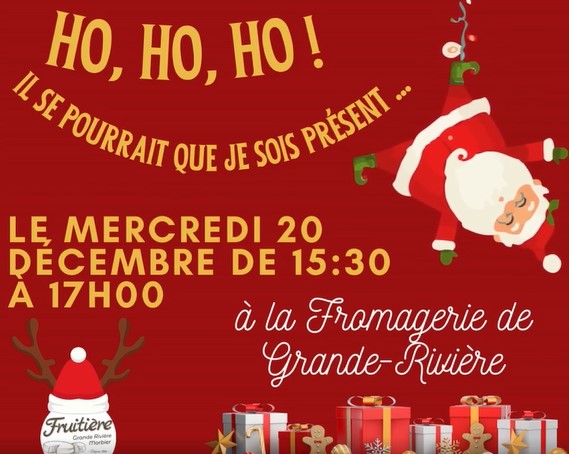 Père Noël à la fruitière