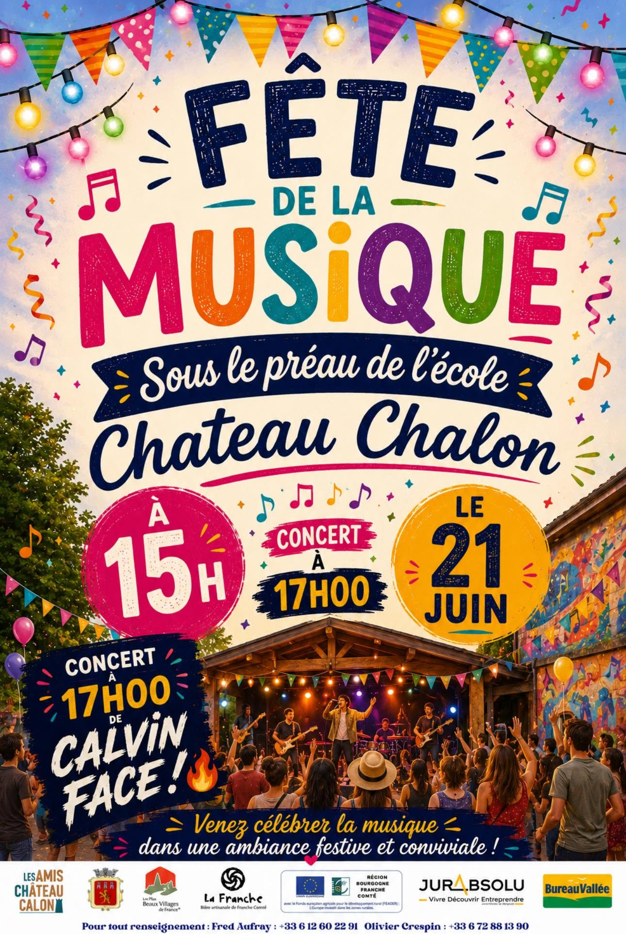 Fête de la musique à Château-Chalon