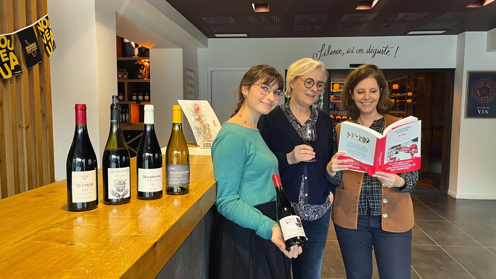 Photo boutique Beaujolais Nouveaux 2024