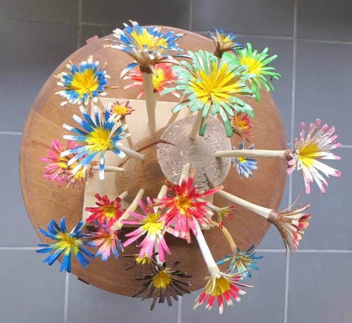 Atelier sculpture "Fleurs en bois"