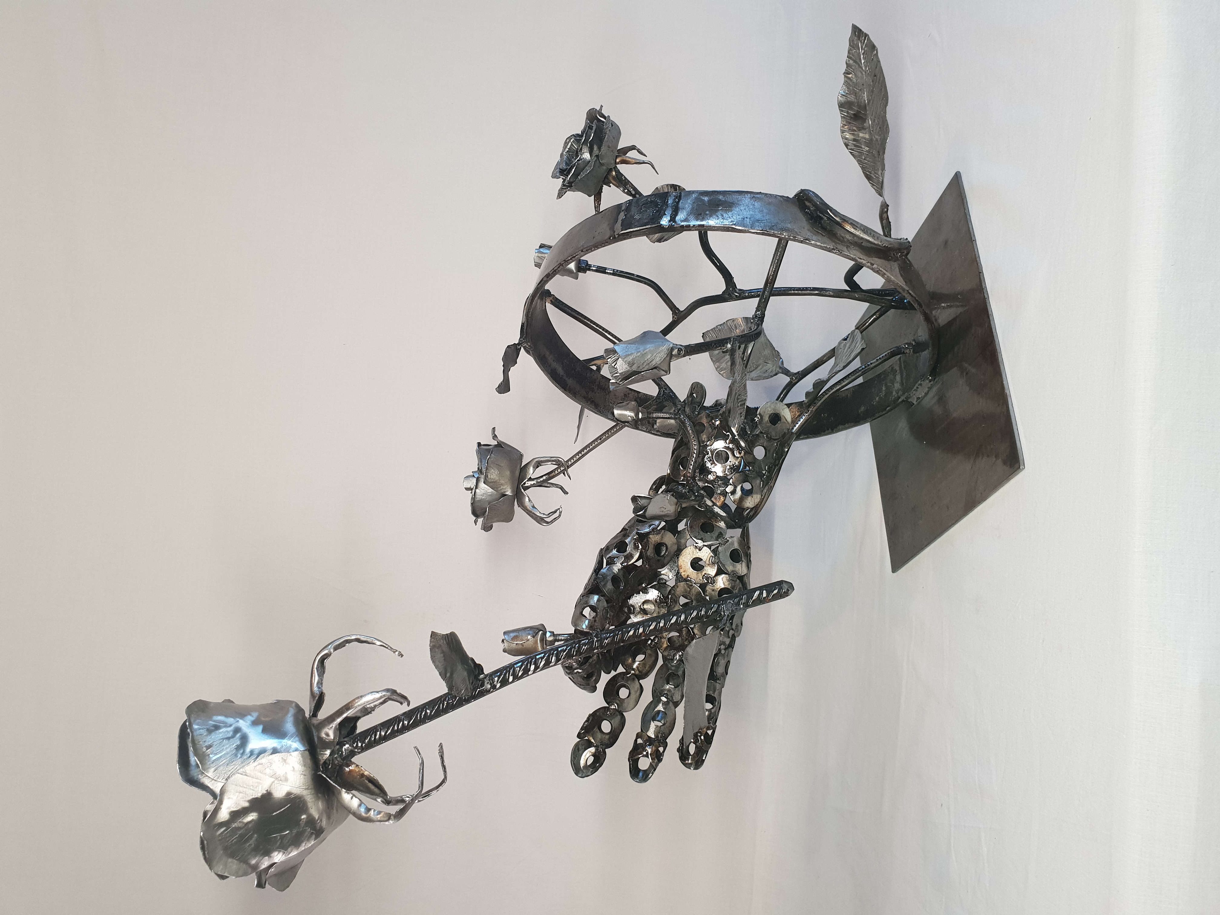 Photo sculpture main-rose B. Papasodaro