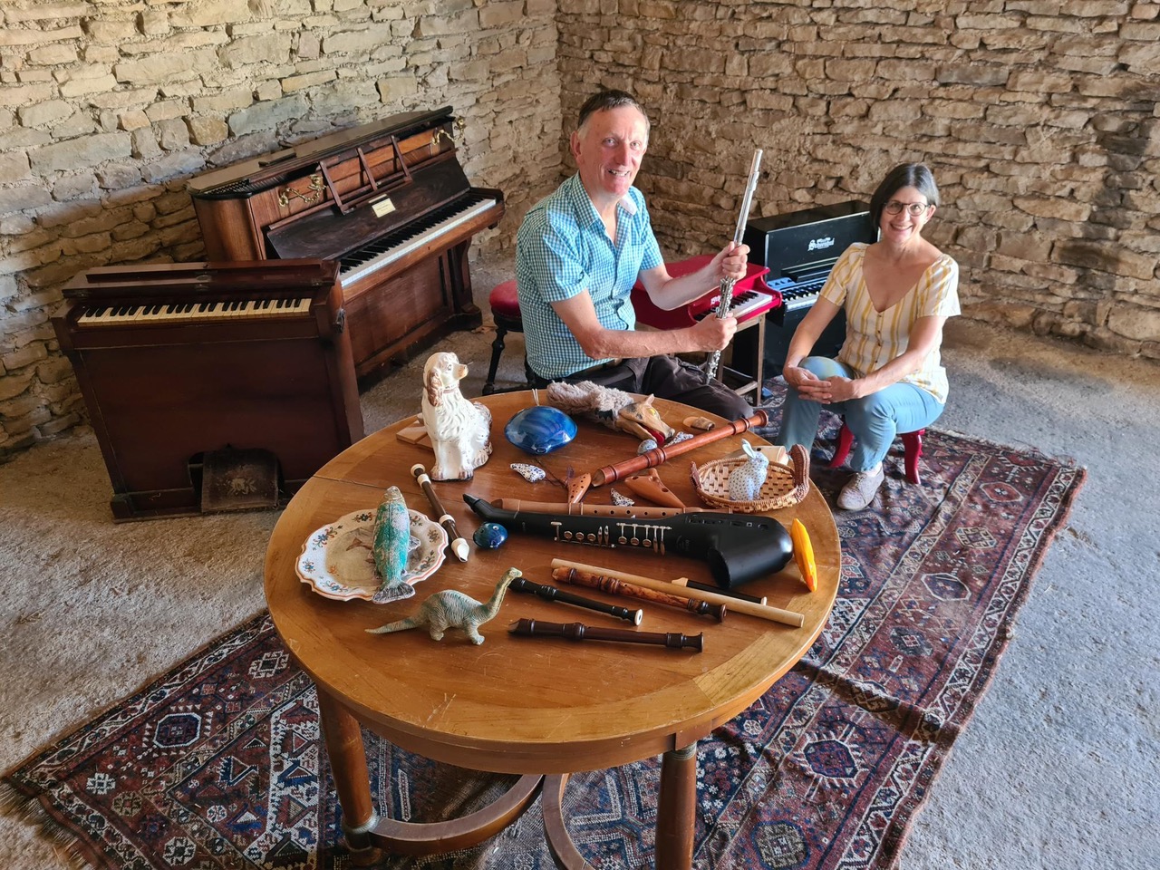 Marcia Hadjimarkos et Michael Copley