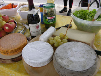 pique nique Fromage