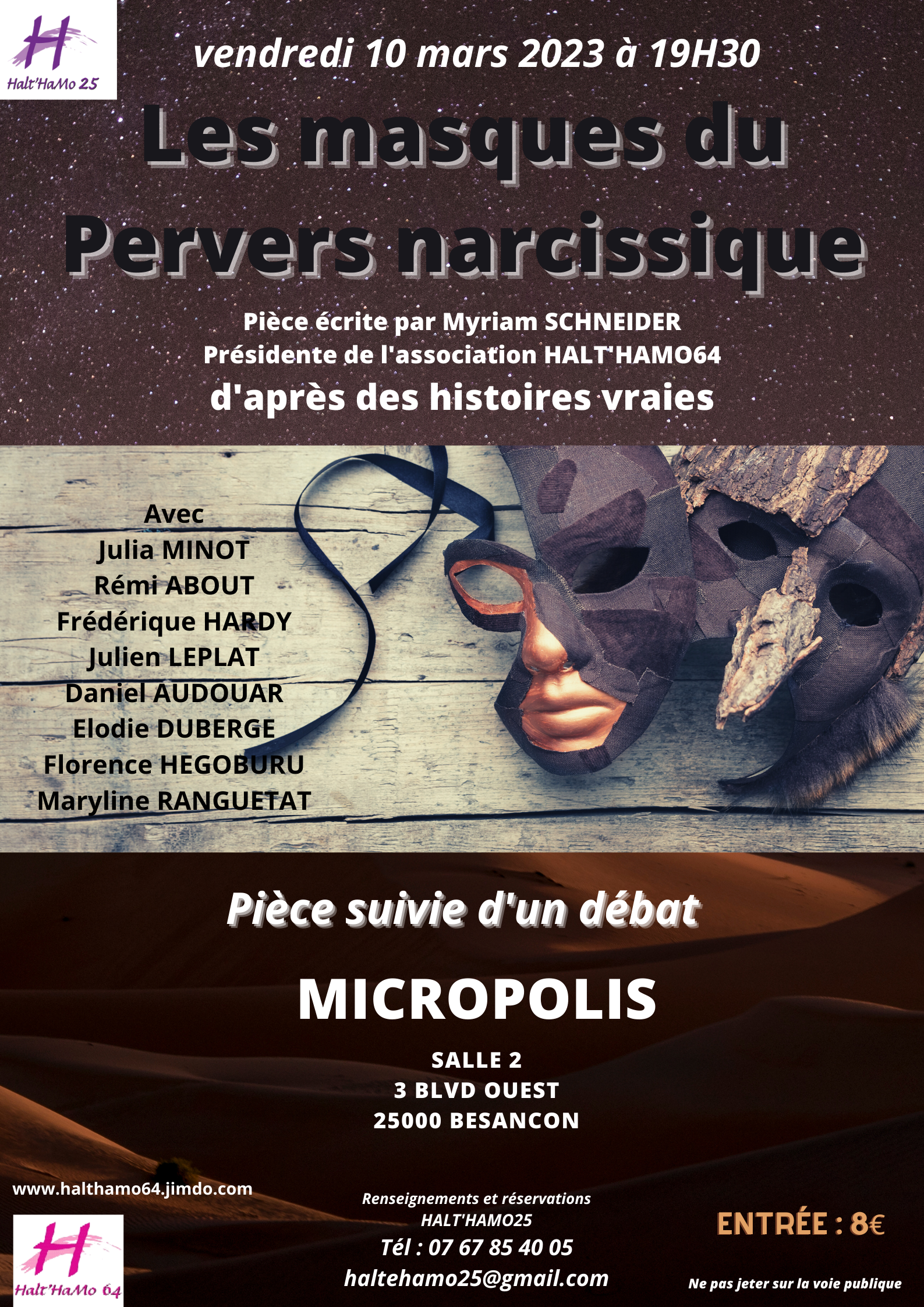 Masques pervers narcissique