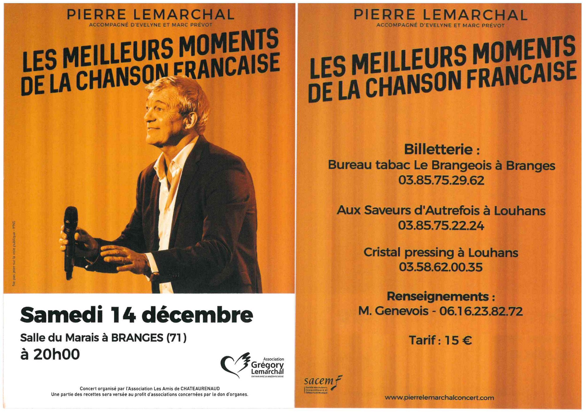 Concert Pierre Lemarchal