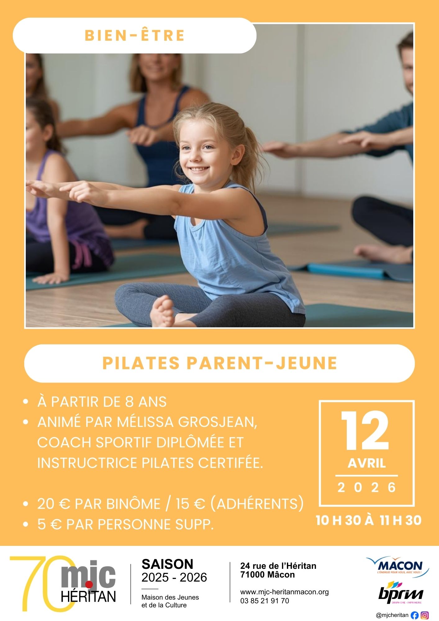 Pilates parent-jeune