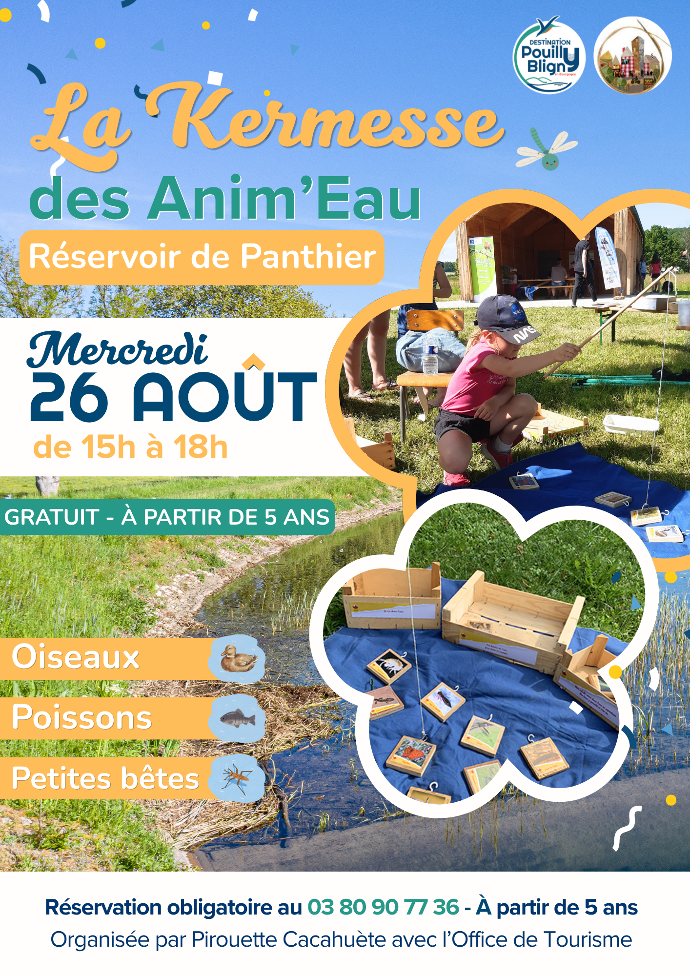 La Kermesse des Anim'Eau- Réservoir de Panthier