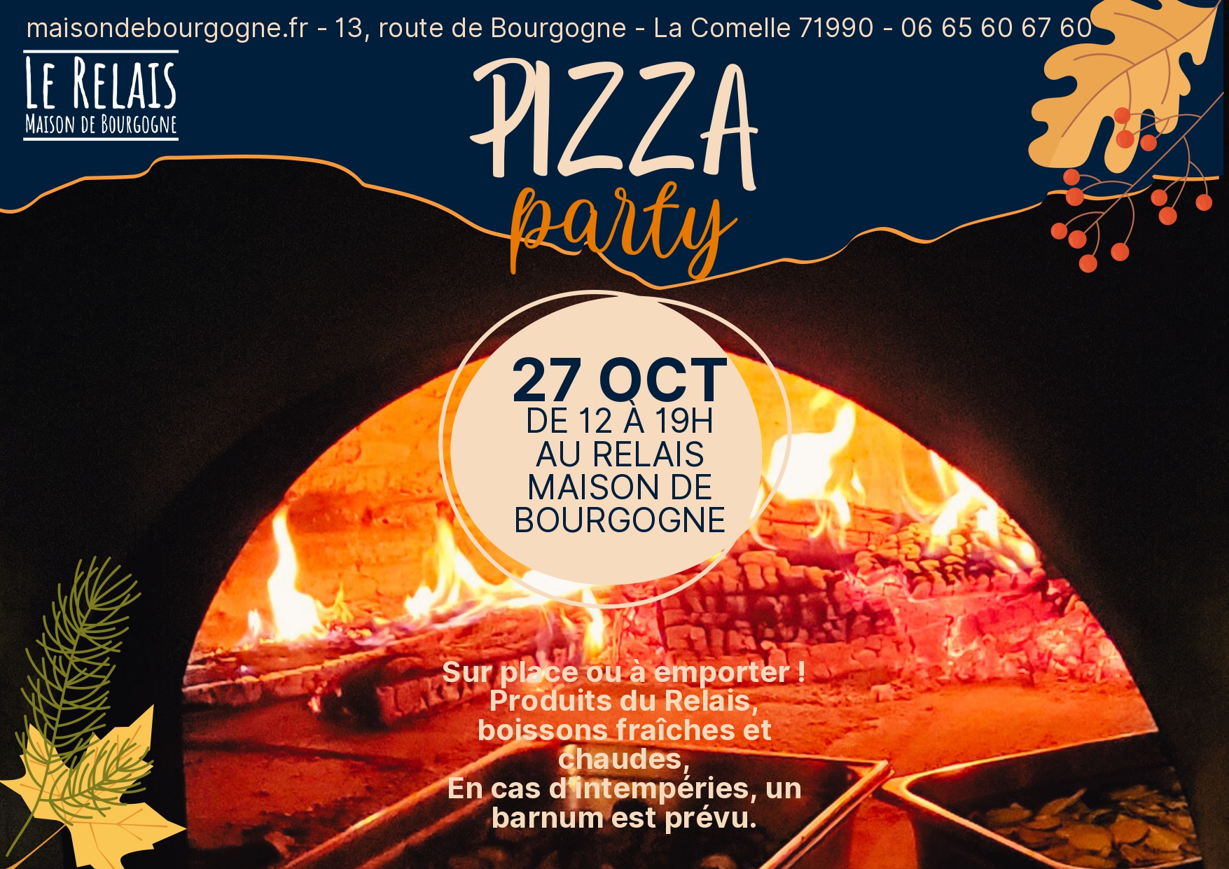 Pizza Party Automne