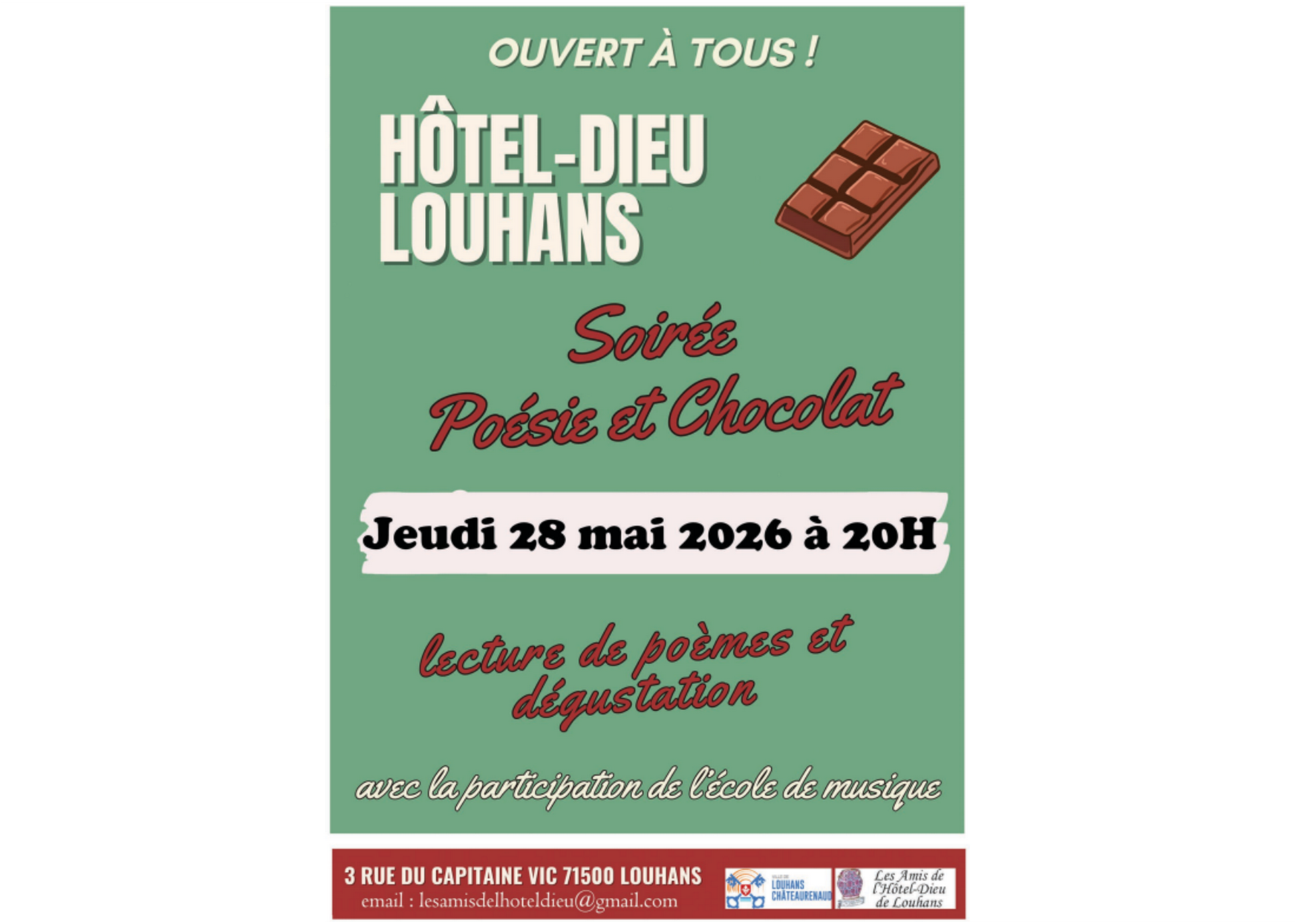 Poésie et Chocolat