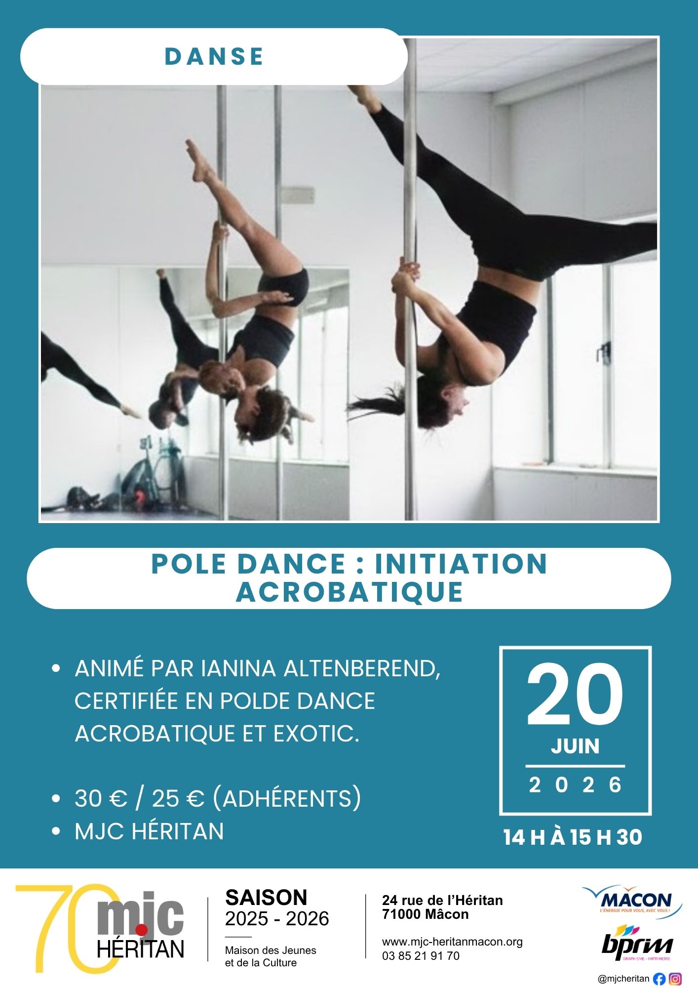 Pole Dance : initiation exotic