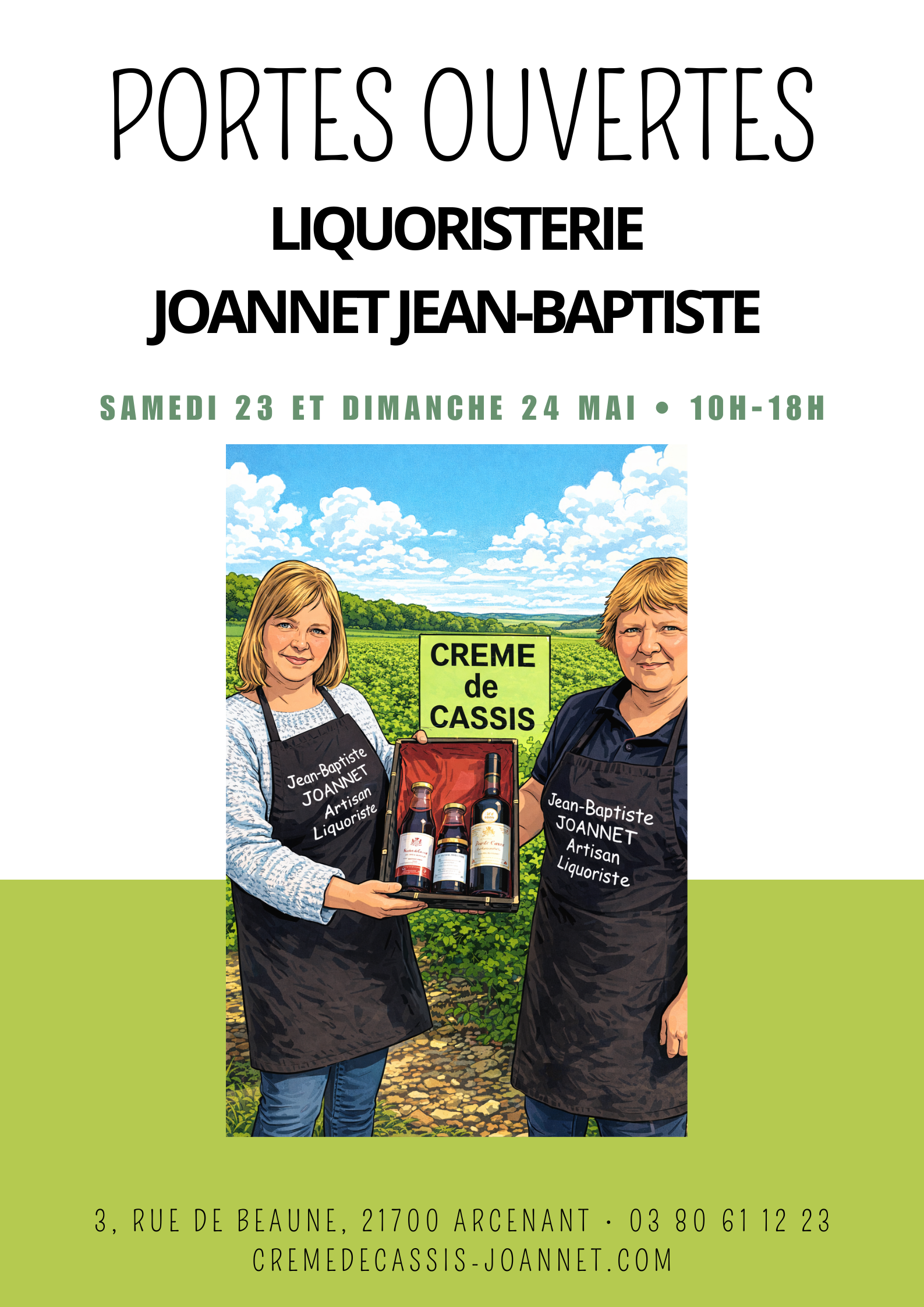 Portes ouvertes à la liquoristerie Joannet Jean-Baptiste