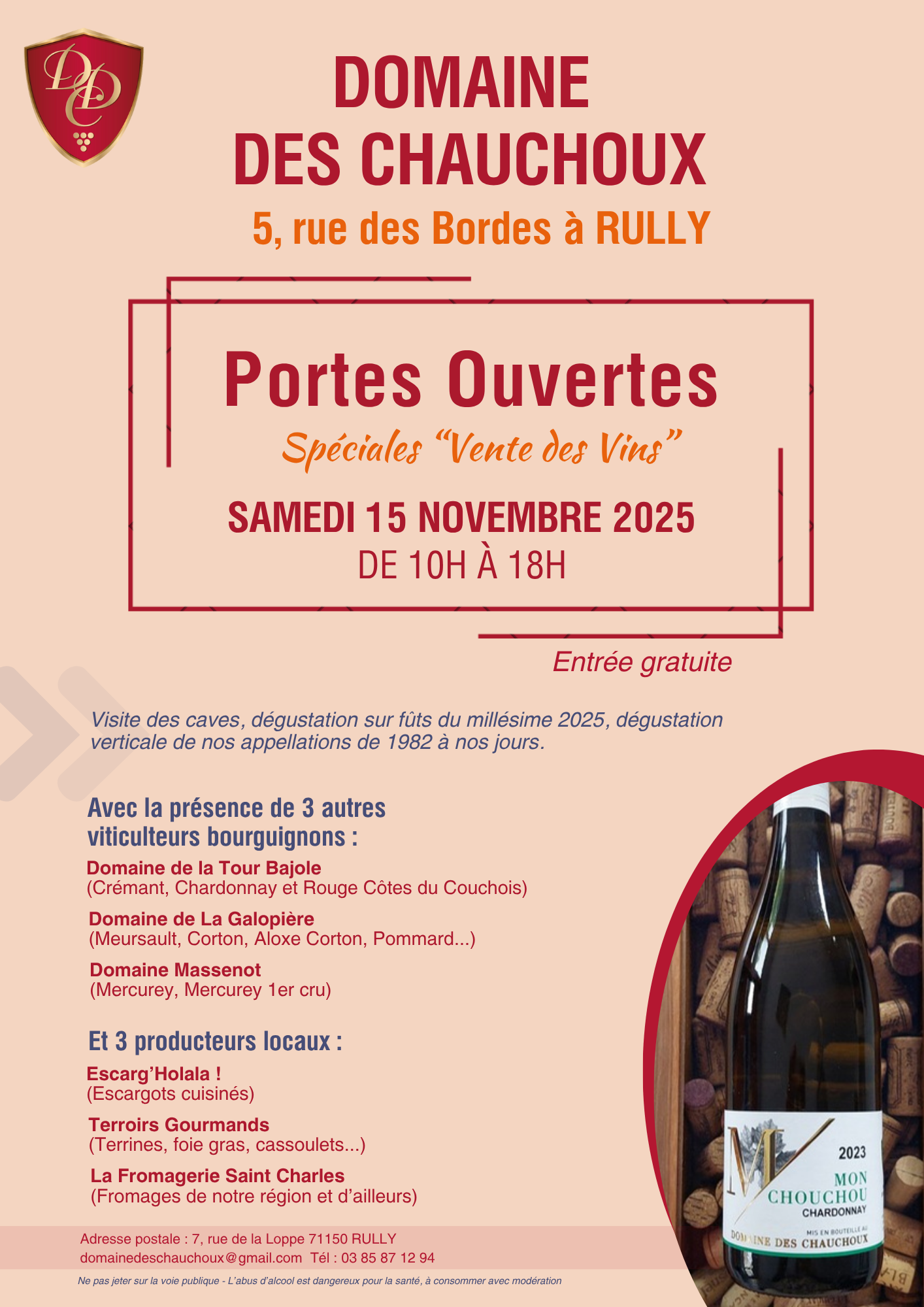 Affiche Portes Ouvertes DDC