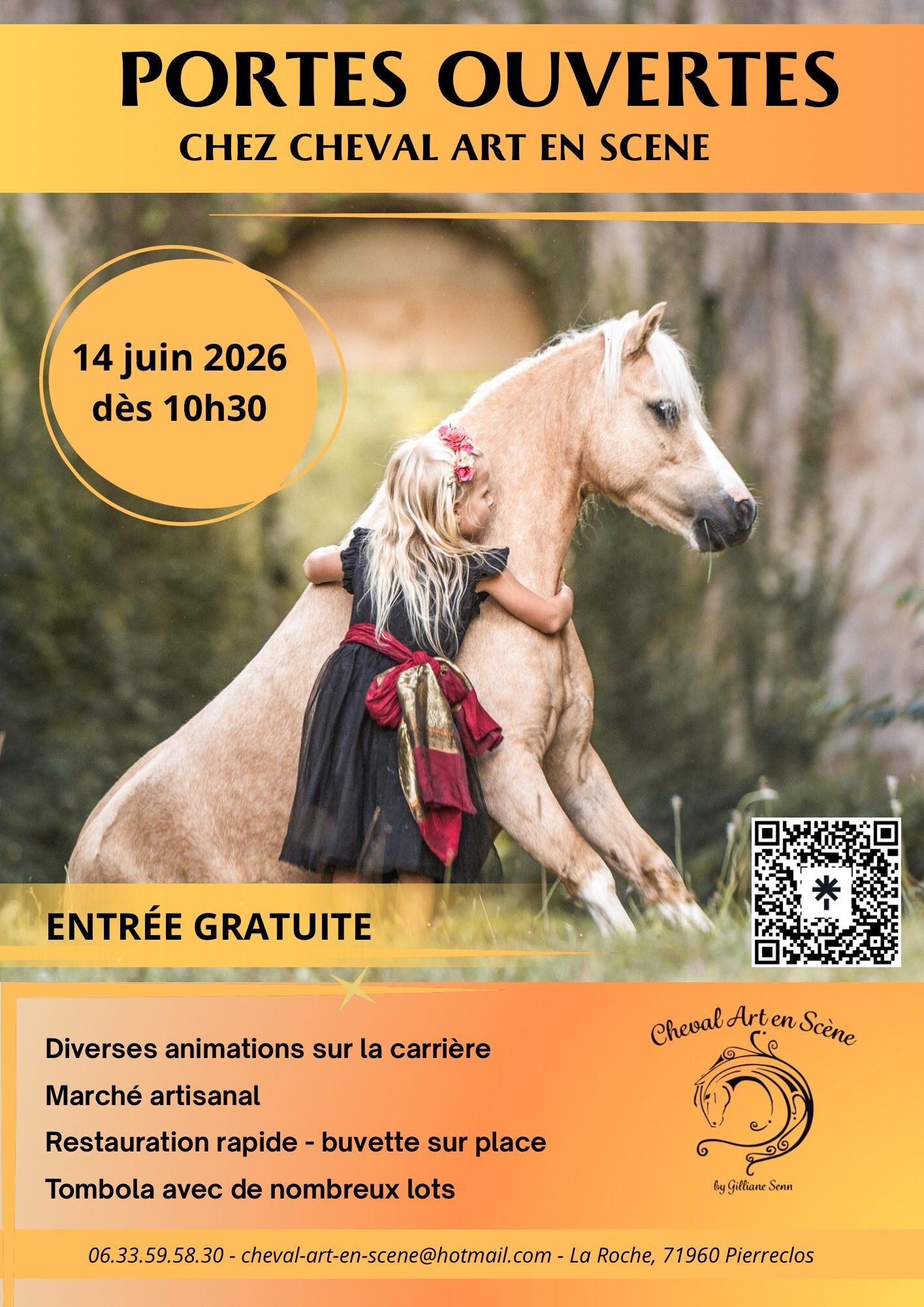 Porte ouvertes chez cheval art en scène