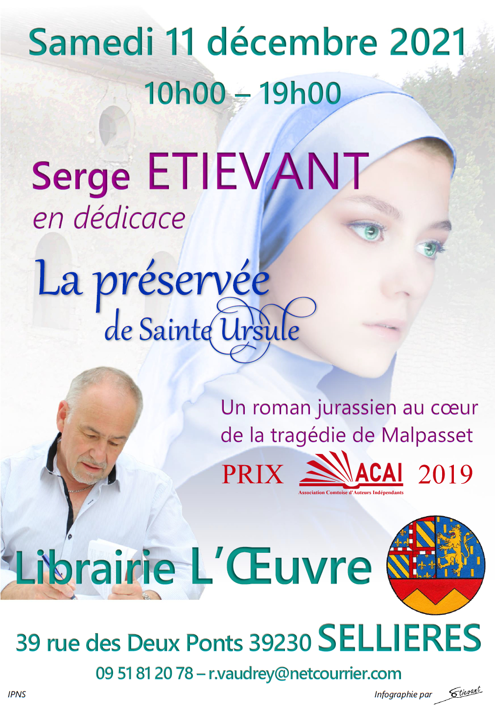 Post - Serge ETIEVANT - Librairie L'Oeuvre SELLIERES