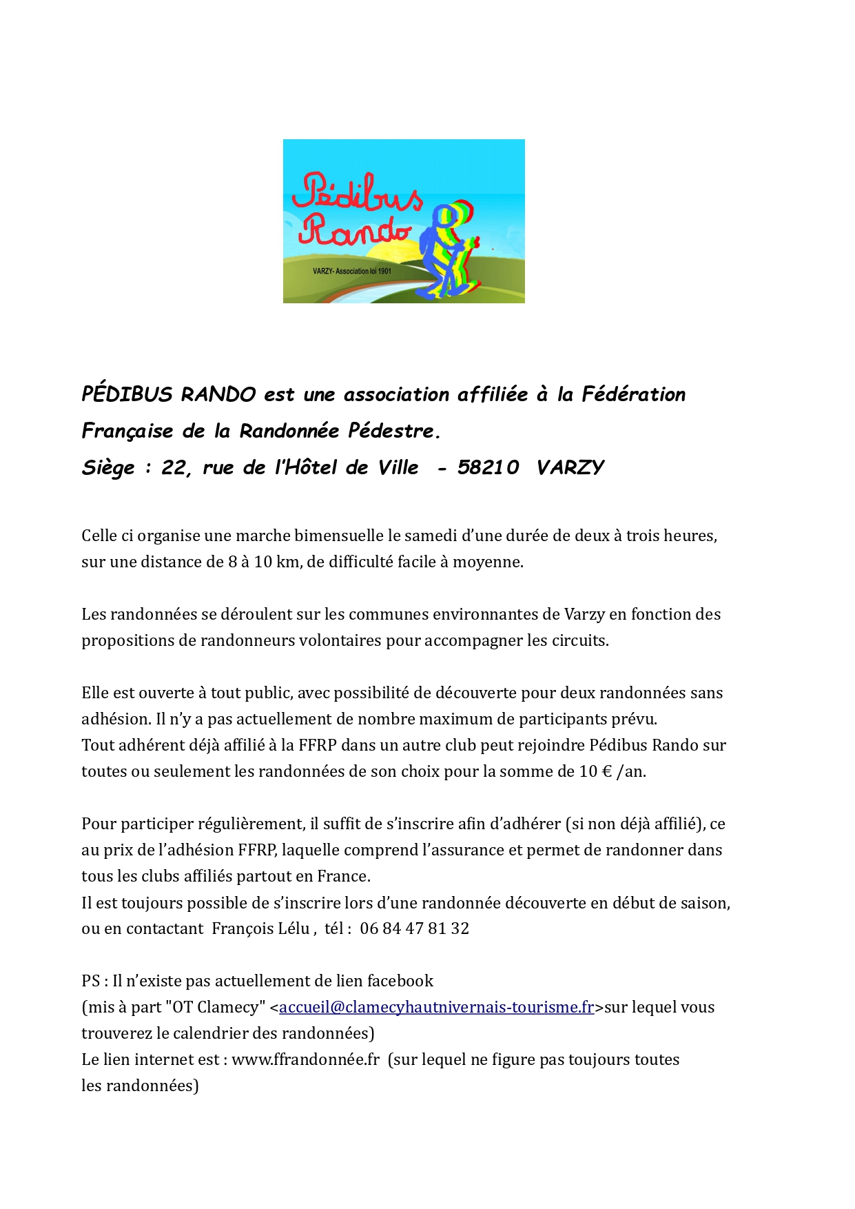 Présentation de Pédibus Rando img