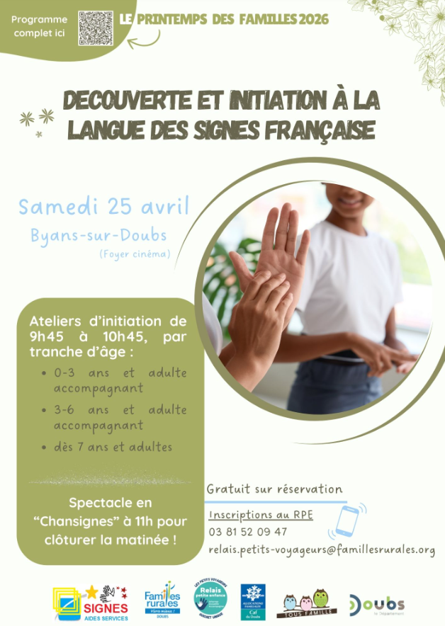 Matinée d'initiation à la Langue des Signes Française