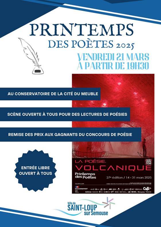 Printemps des poètes 2025