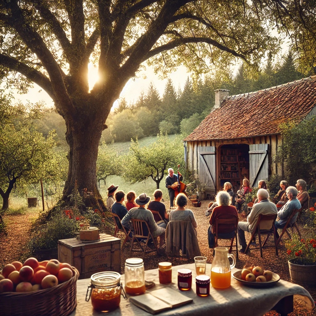 Printemps des poètes à la ferme Fruirouge