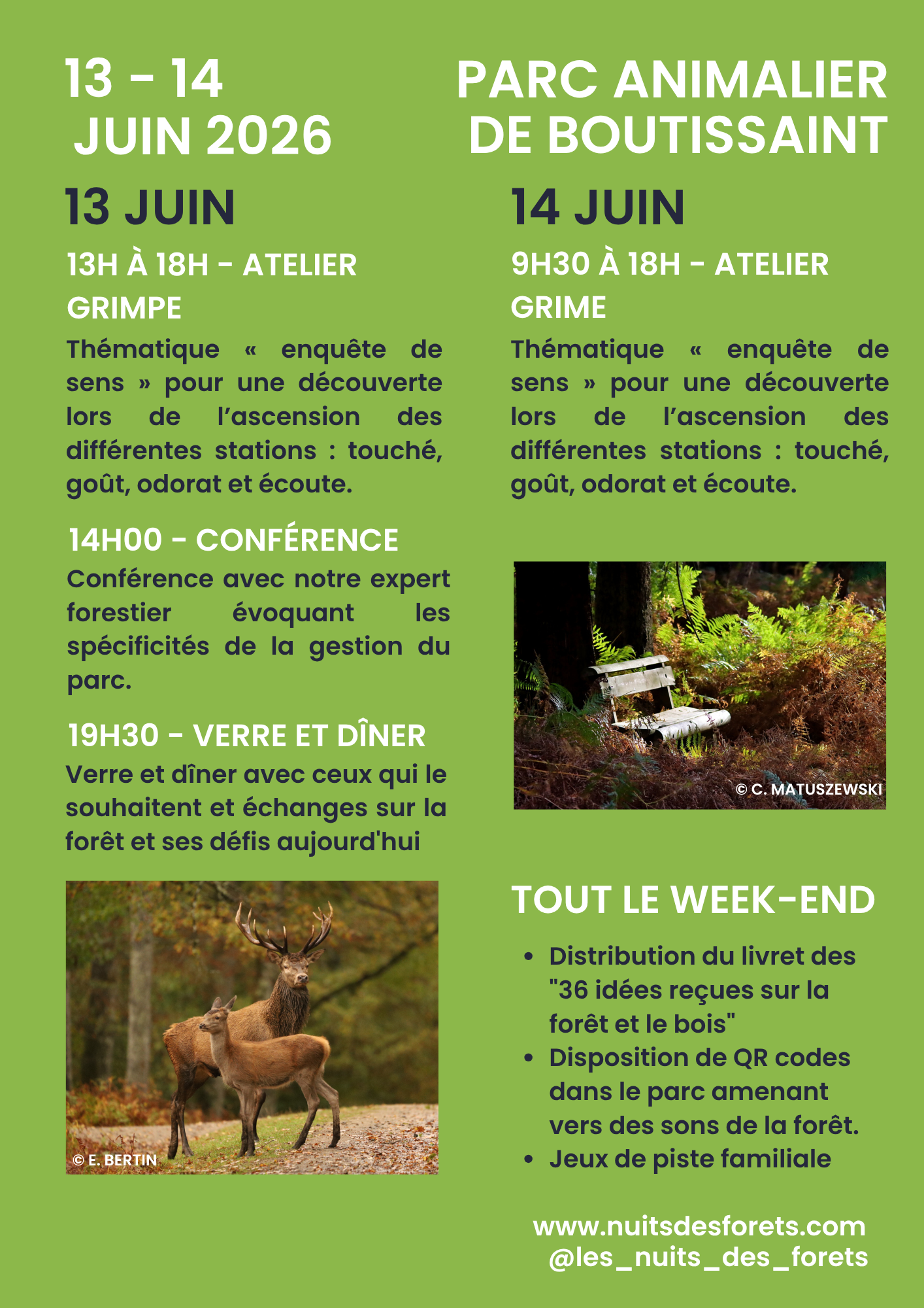 Les Nuits des Forêts — visuel événement