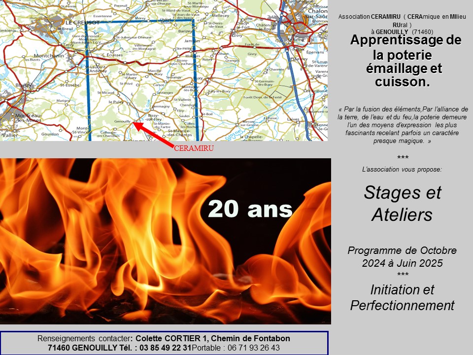 PROGRAMME ANNUEL SAISON 2024/2025