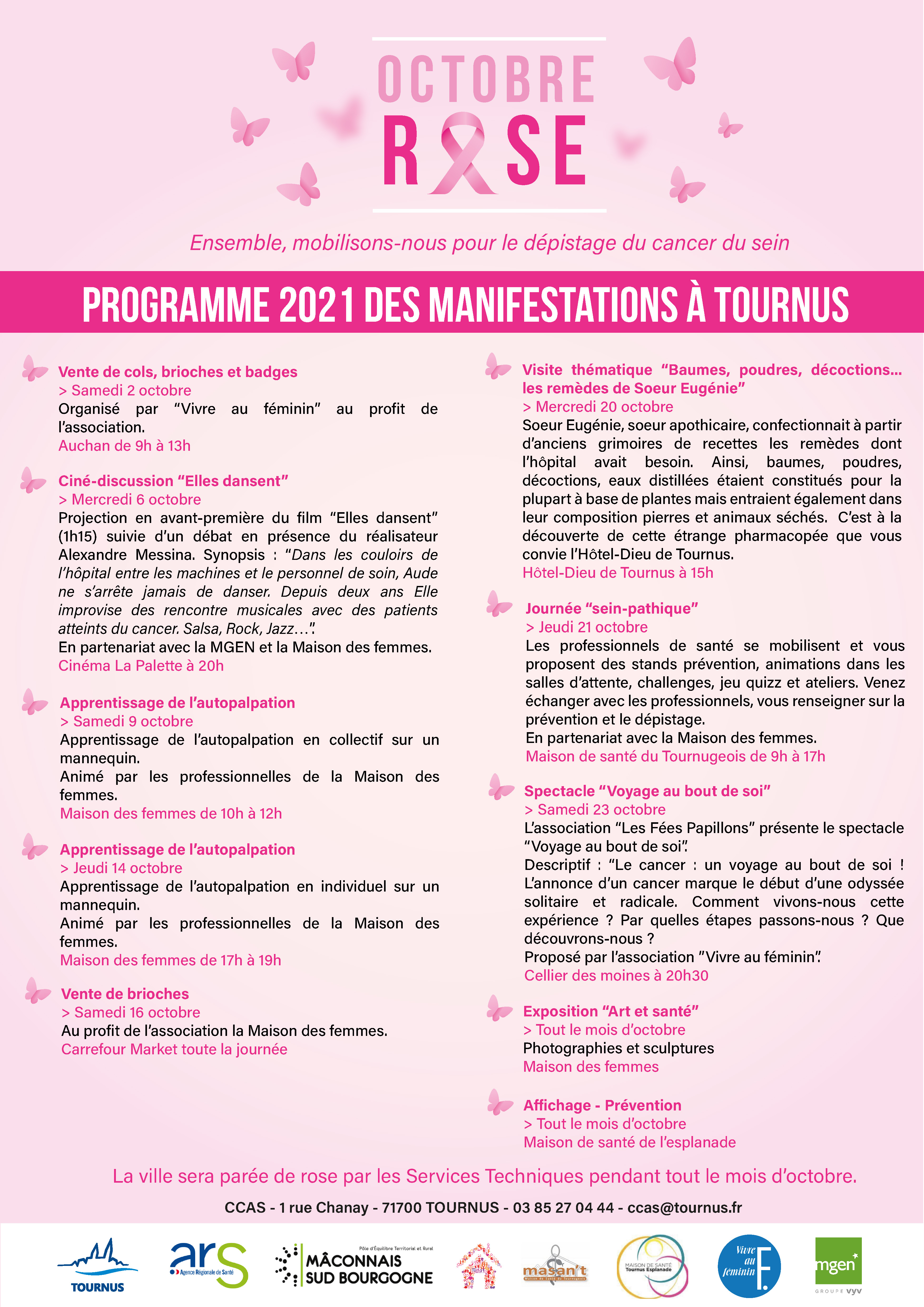 Programme Octobre Rose 2021