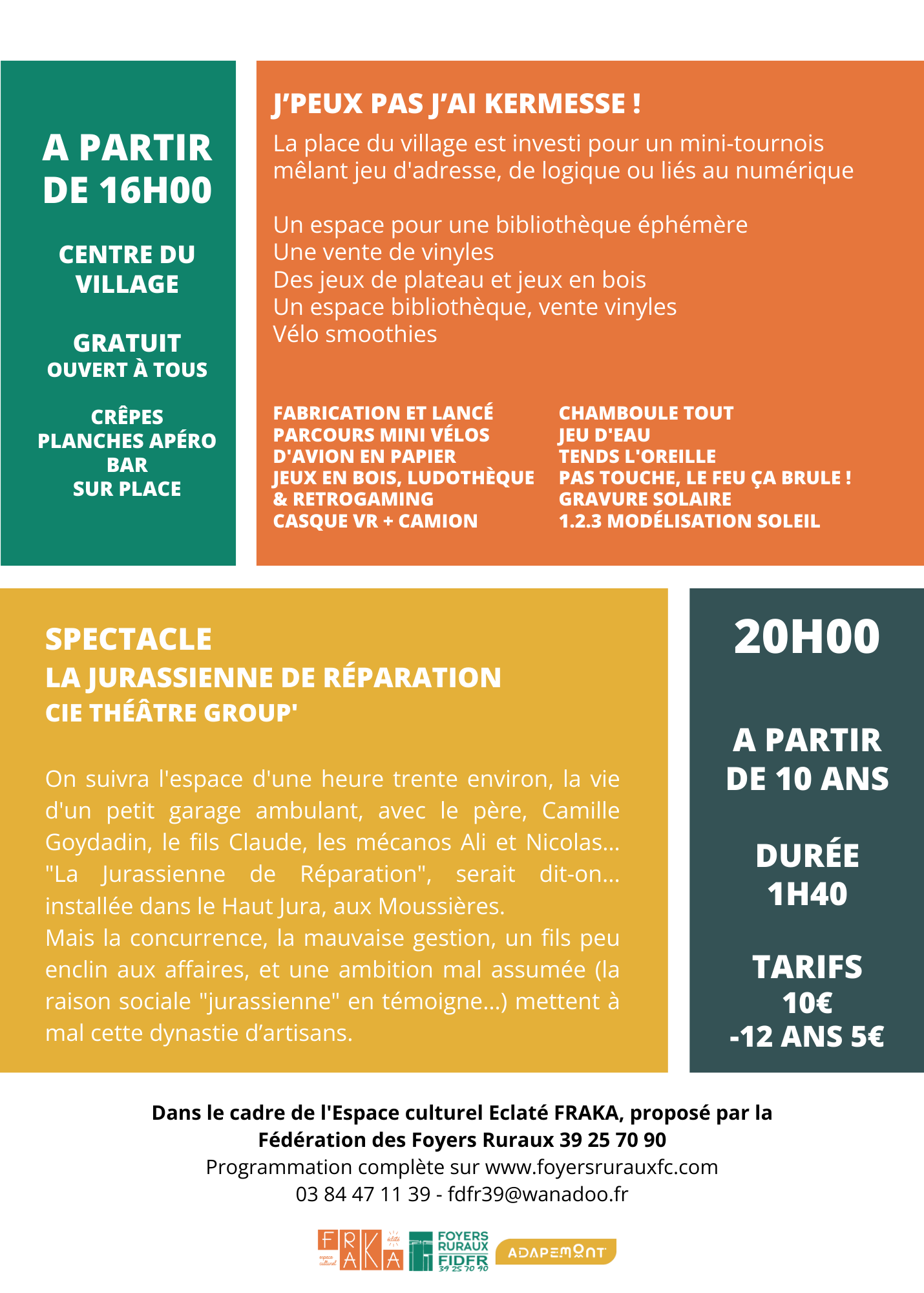 Flyer saison 8 automne 2023 - 2