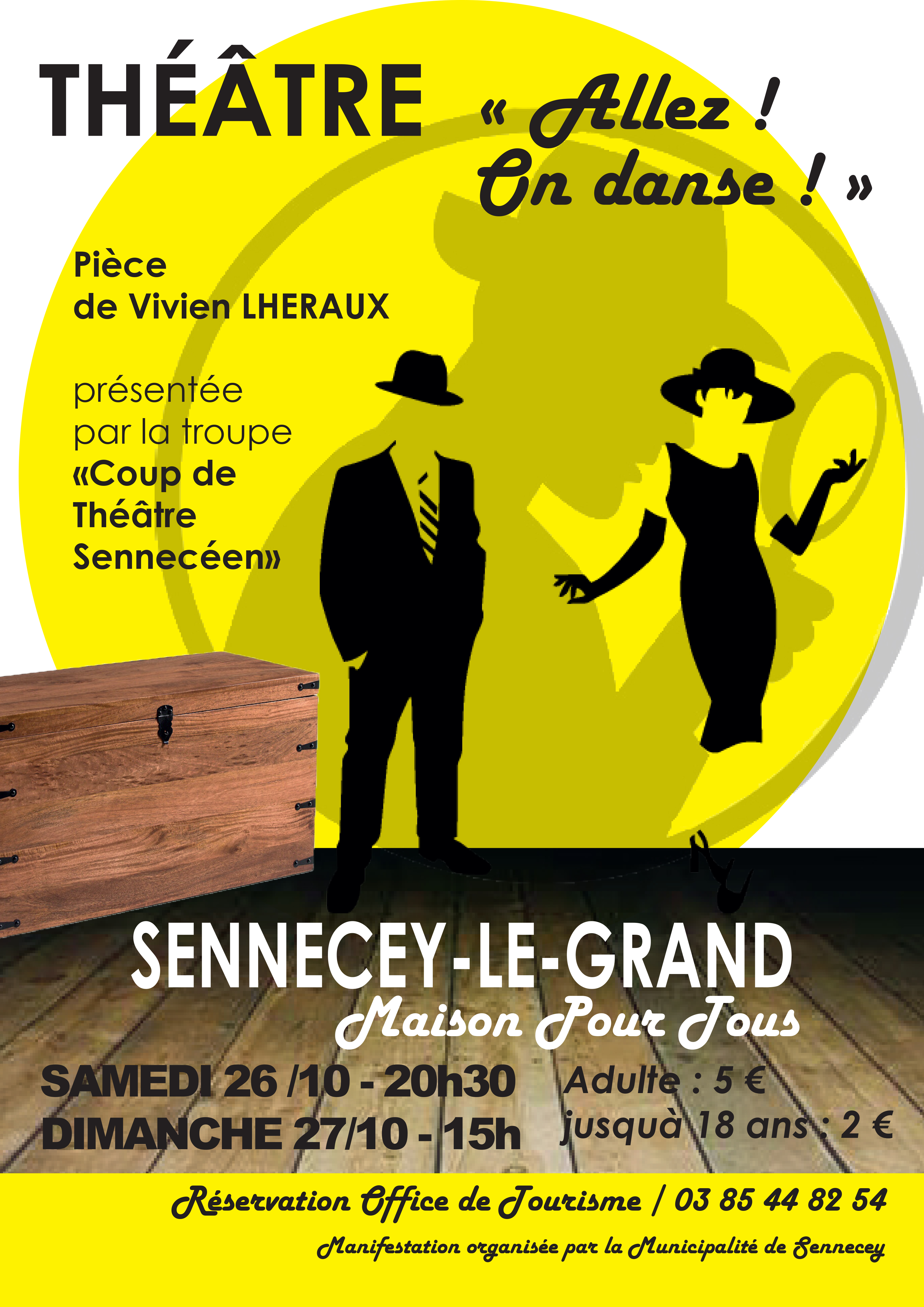Projet affiche Allez on danse 2