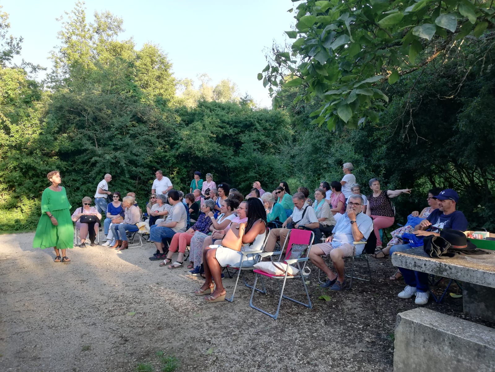 Soirée au lavoir de La boudoire