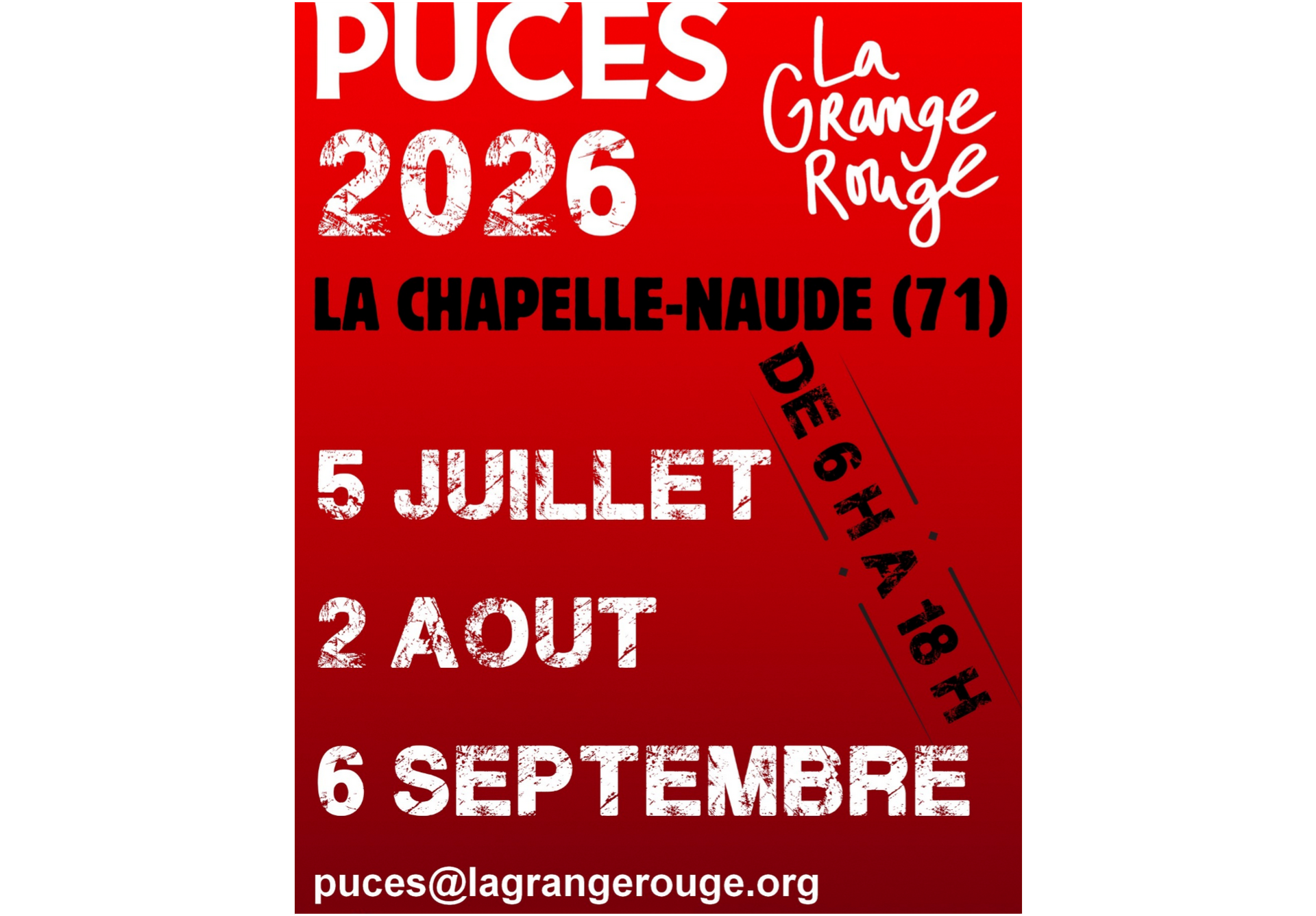 Puces de la Grange Rouge