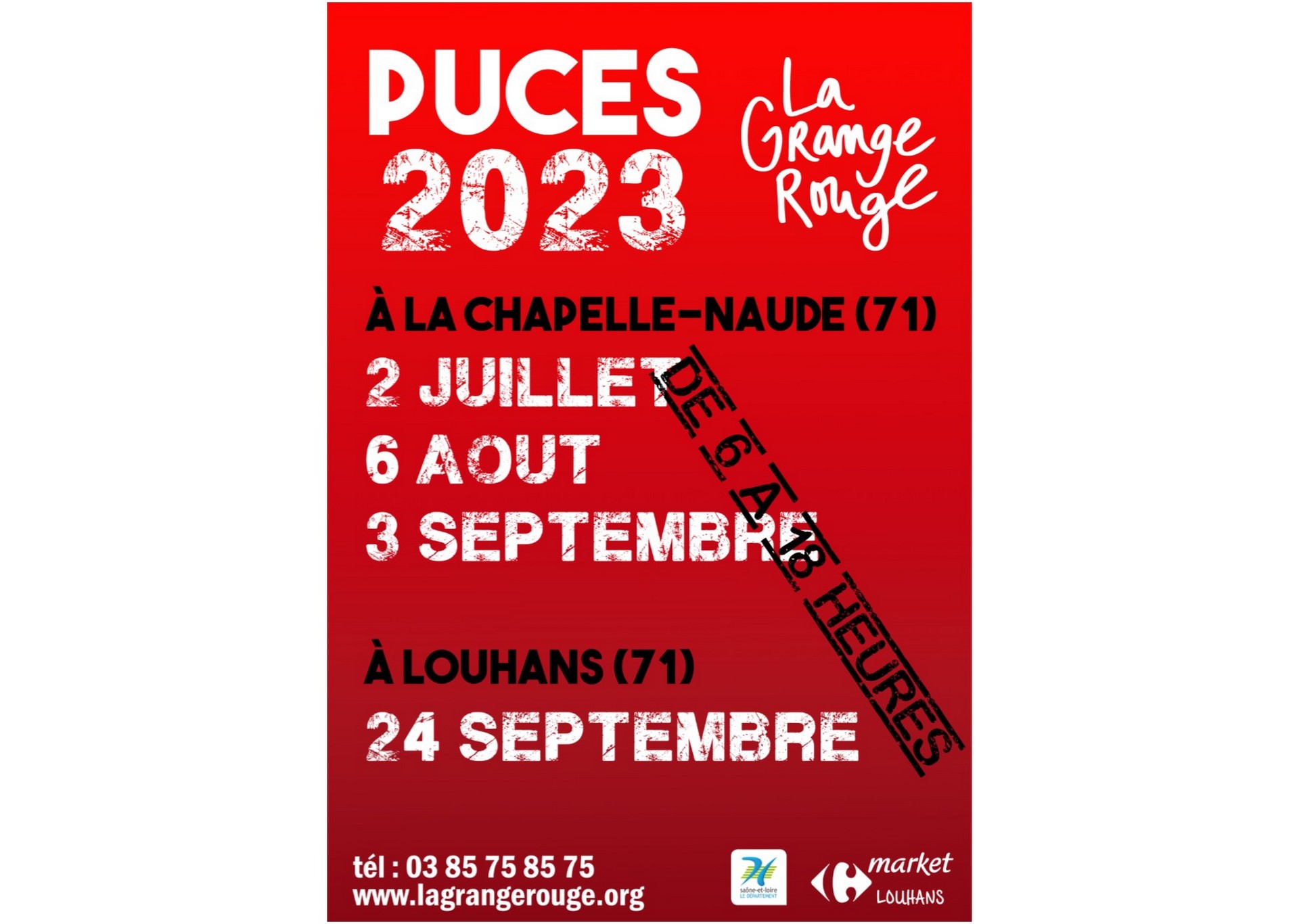 Affiche Puces 2023-2