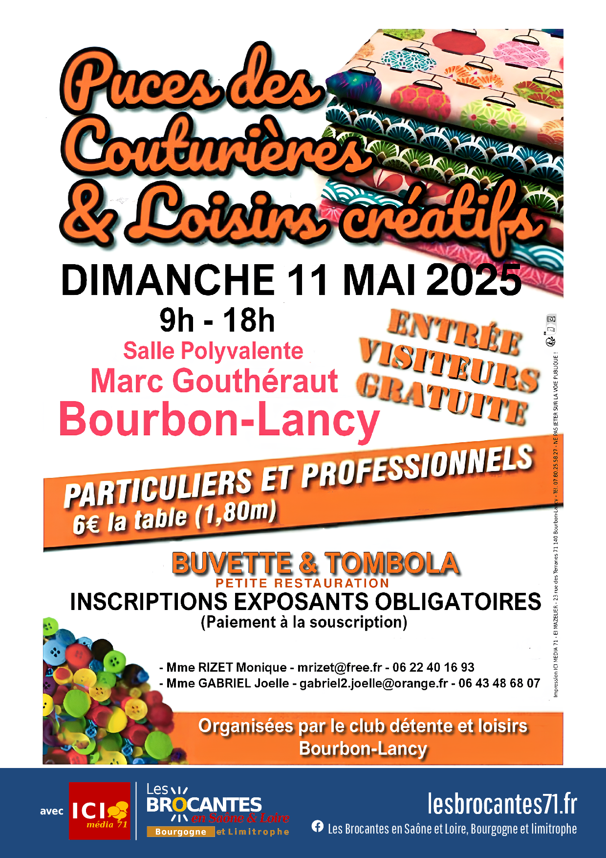 Puces des Couturieres - Bourbon-Lancy 71 - decibelledata
