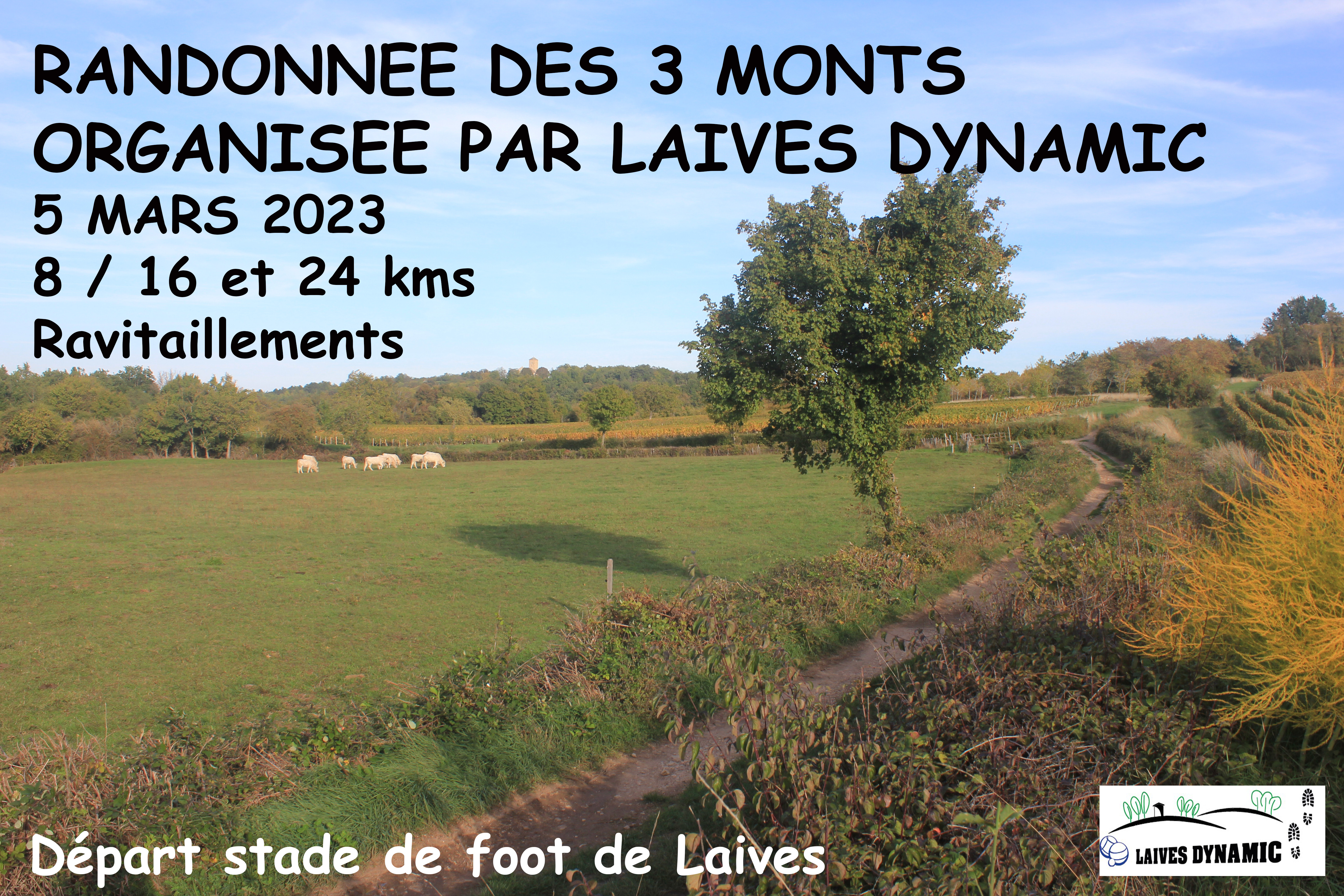 Randonnée des 3 Monts 2022 - Laives Dynamic