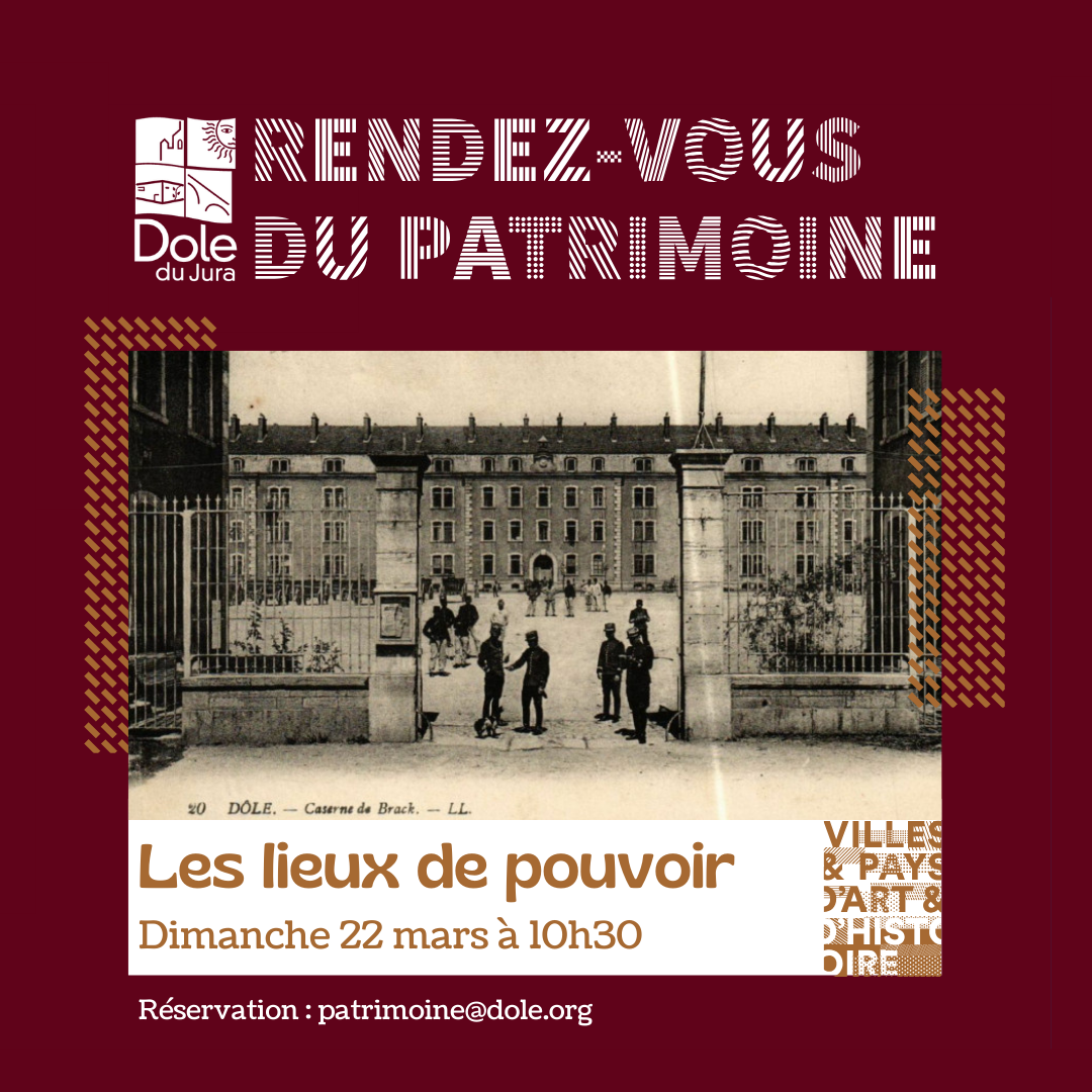 RDV du Patrimoine : Les lieux de pouvoir