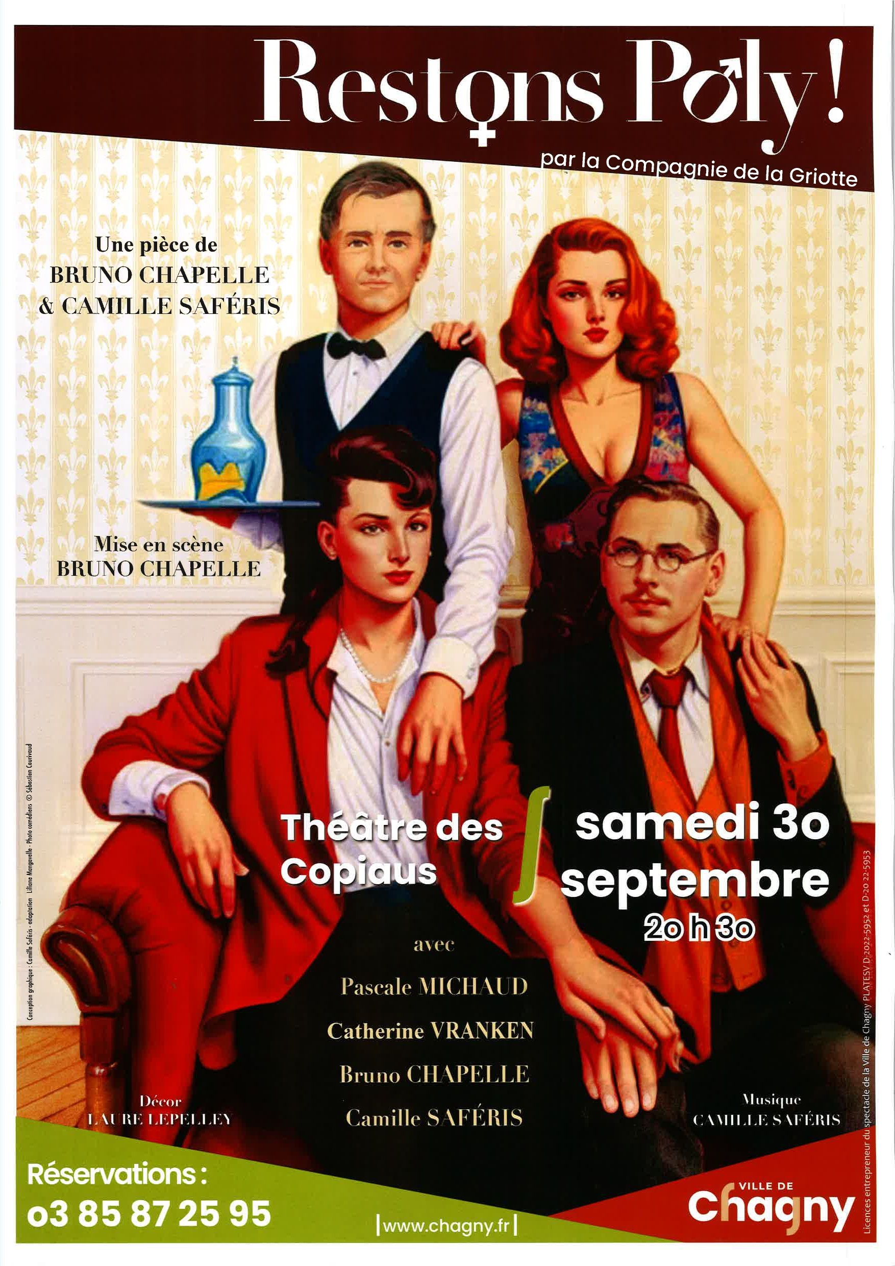 RESTONS POLY! Théâtre Chagny 30.09.23.