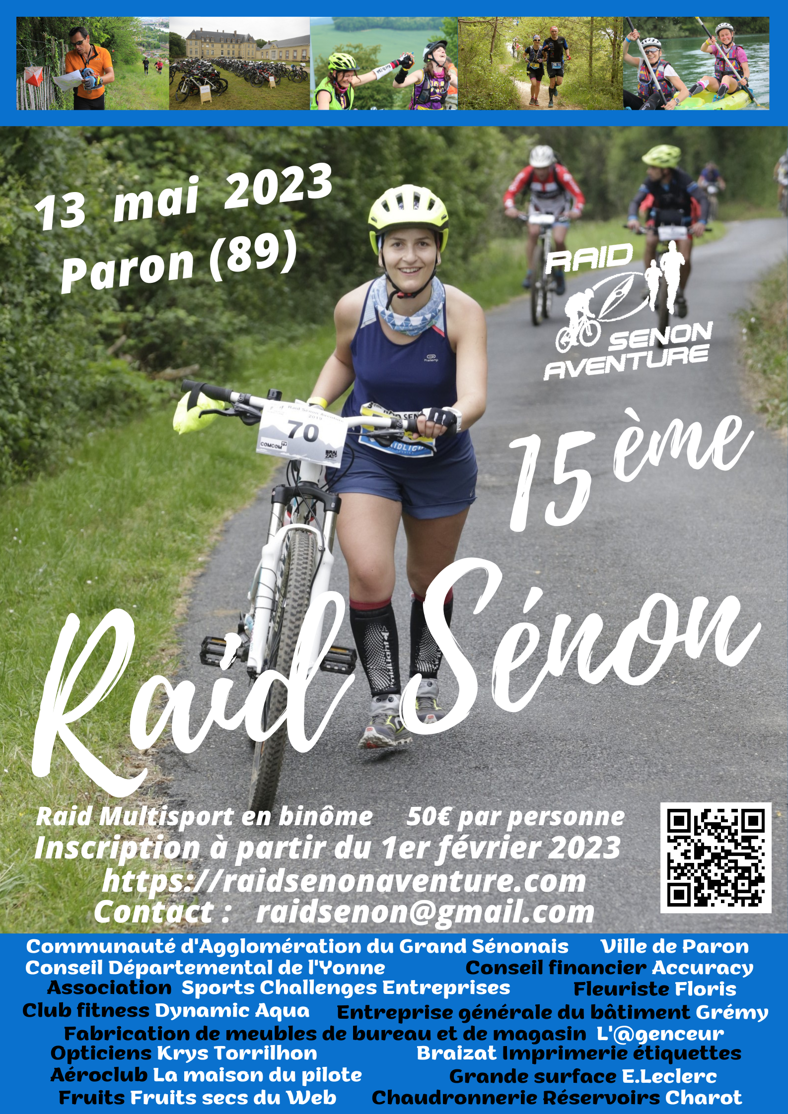 Raid sénon Affiche 2023
