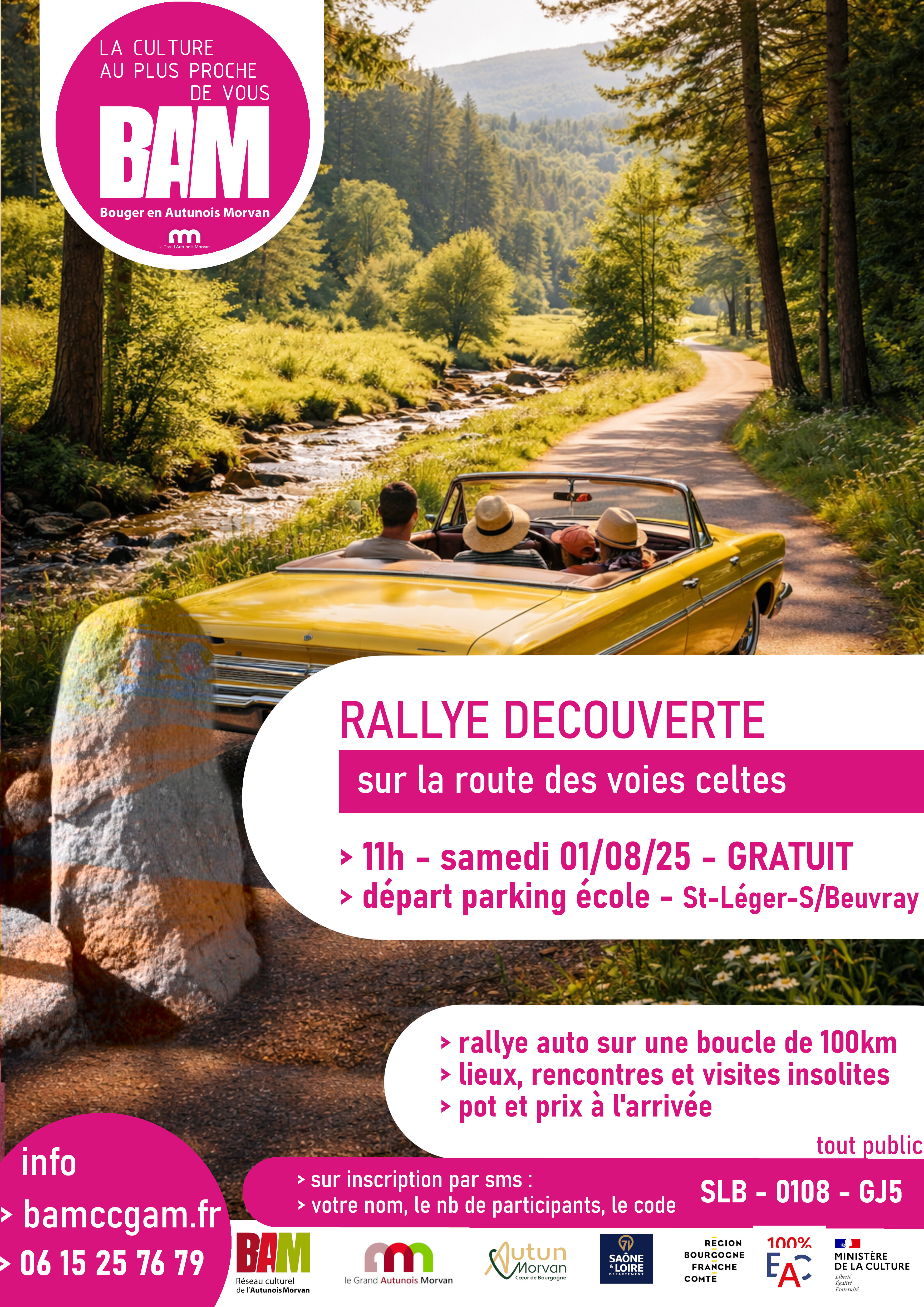 Rallye découverte, sur la route voies celtes