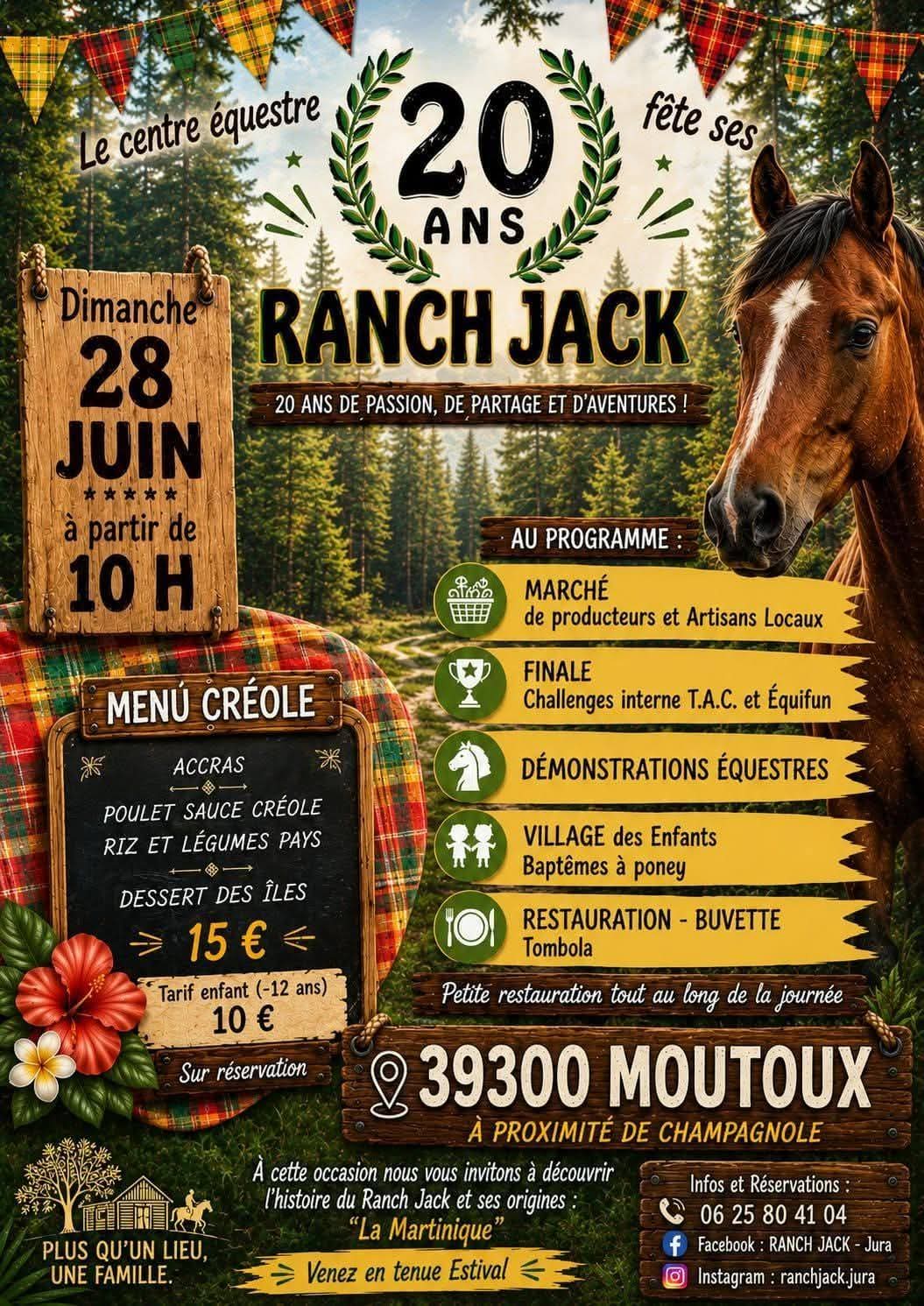 20 ans du Ranch Jack
